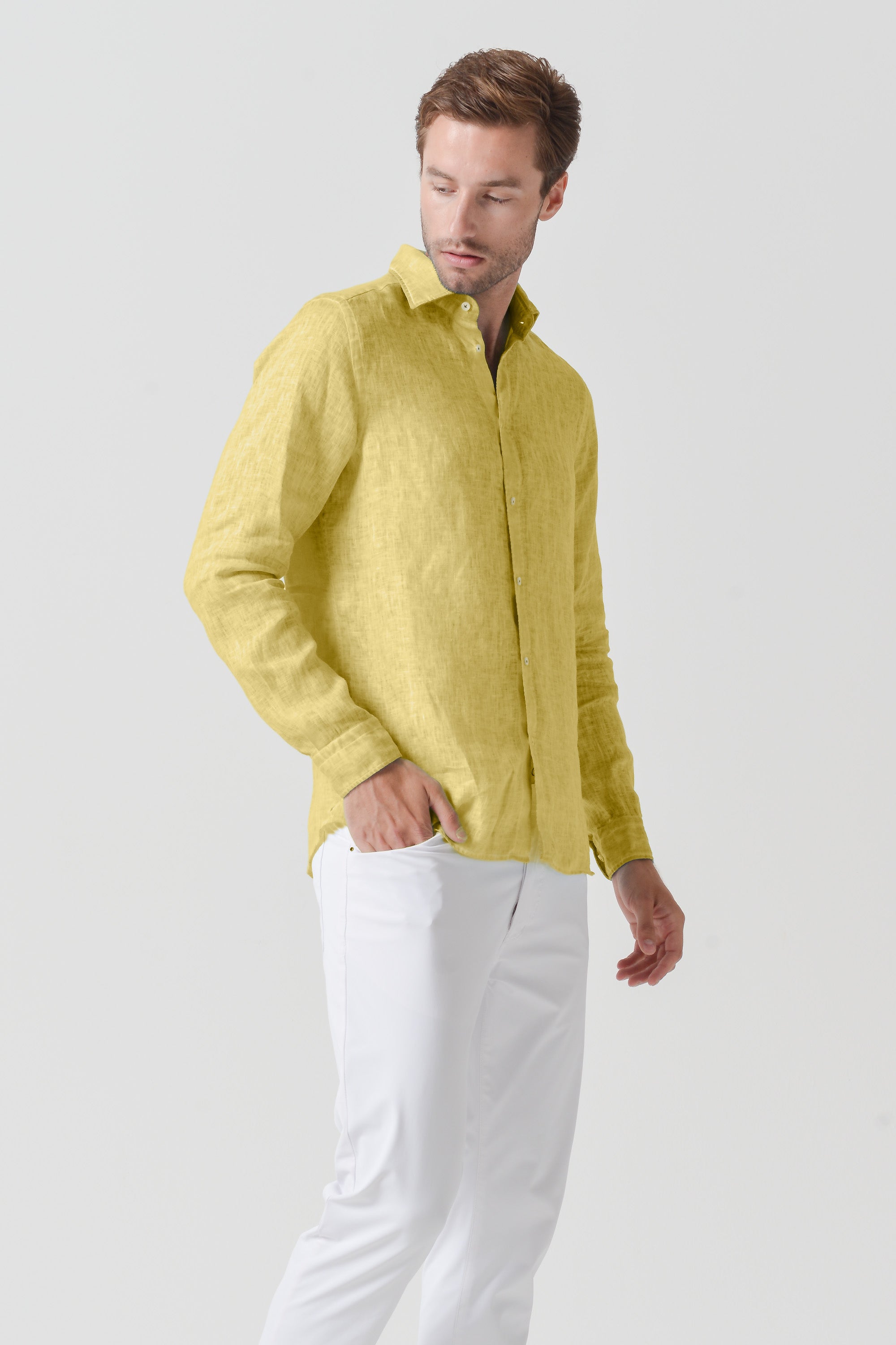Relaxed Fit Linen Shirt - Samoa