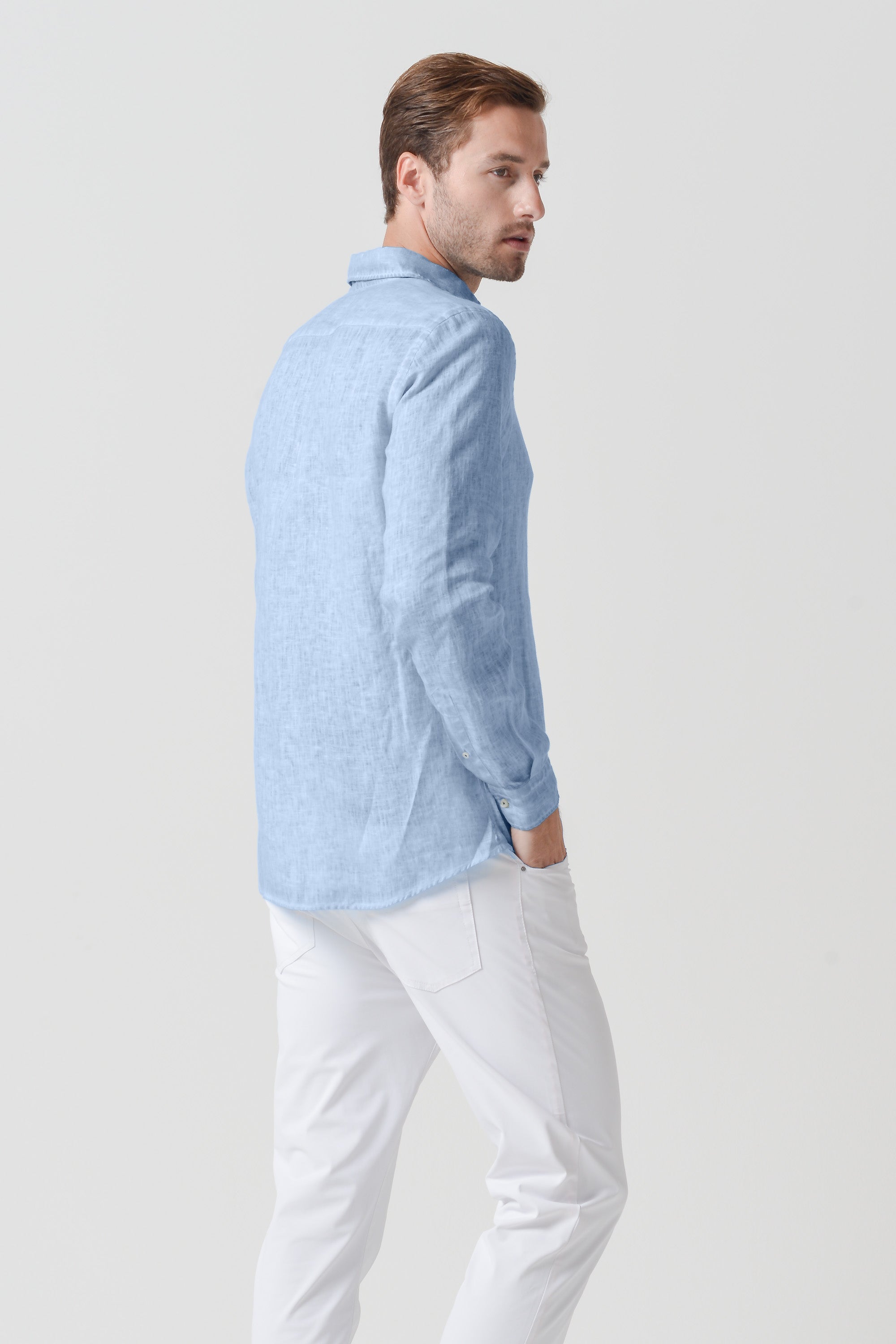 Relaxed Fit Linen Shirt - Fiji
