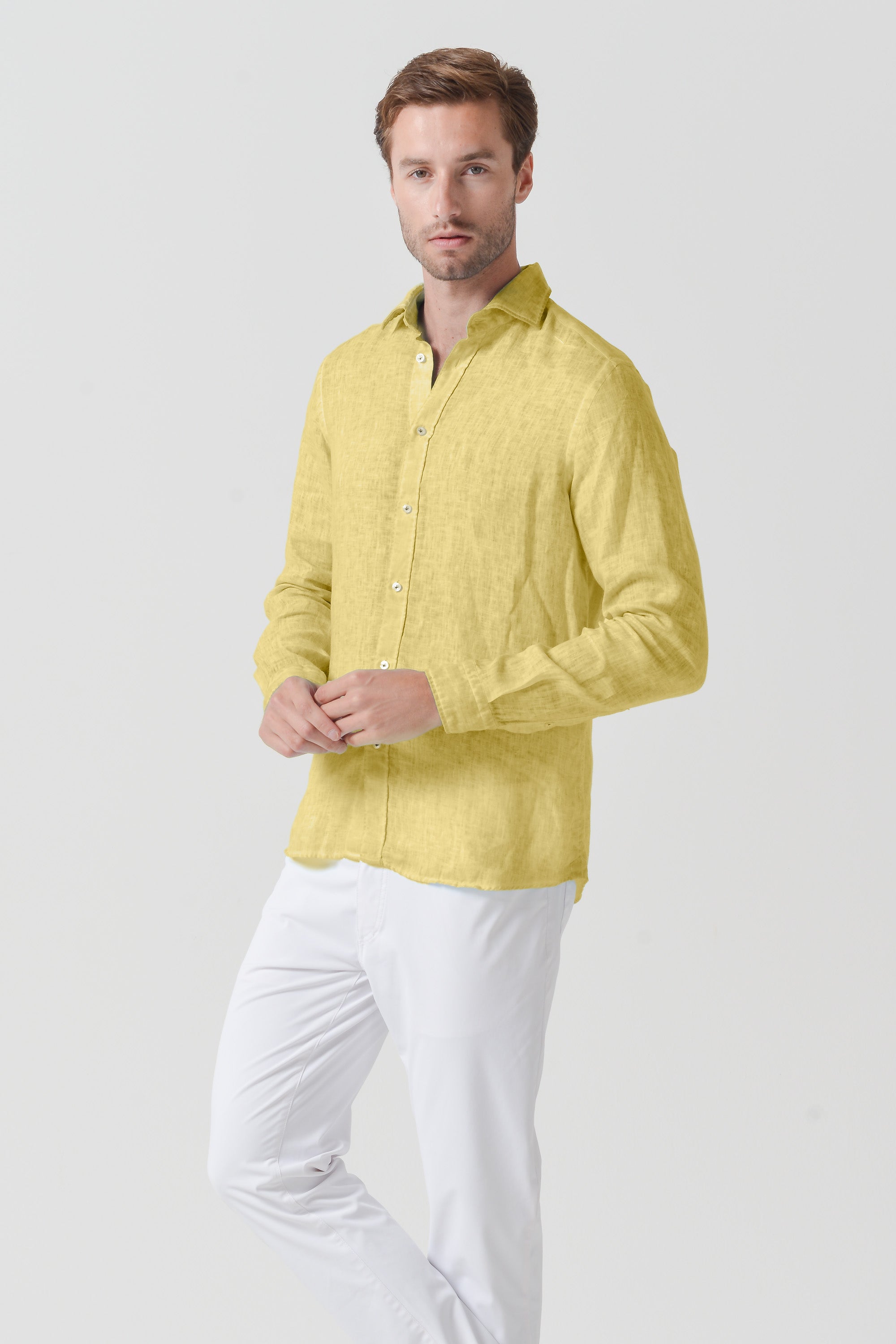 Relaxed Fit Linen Shirt - Samoa