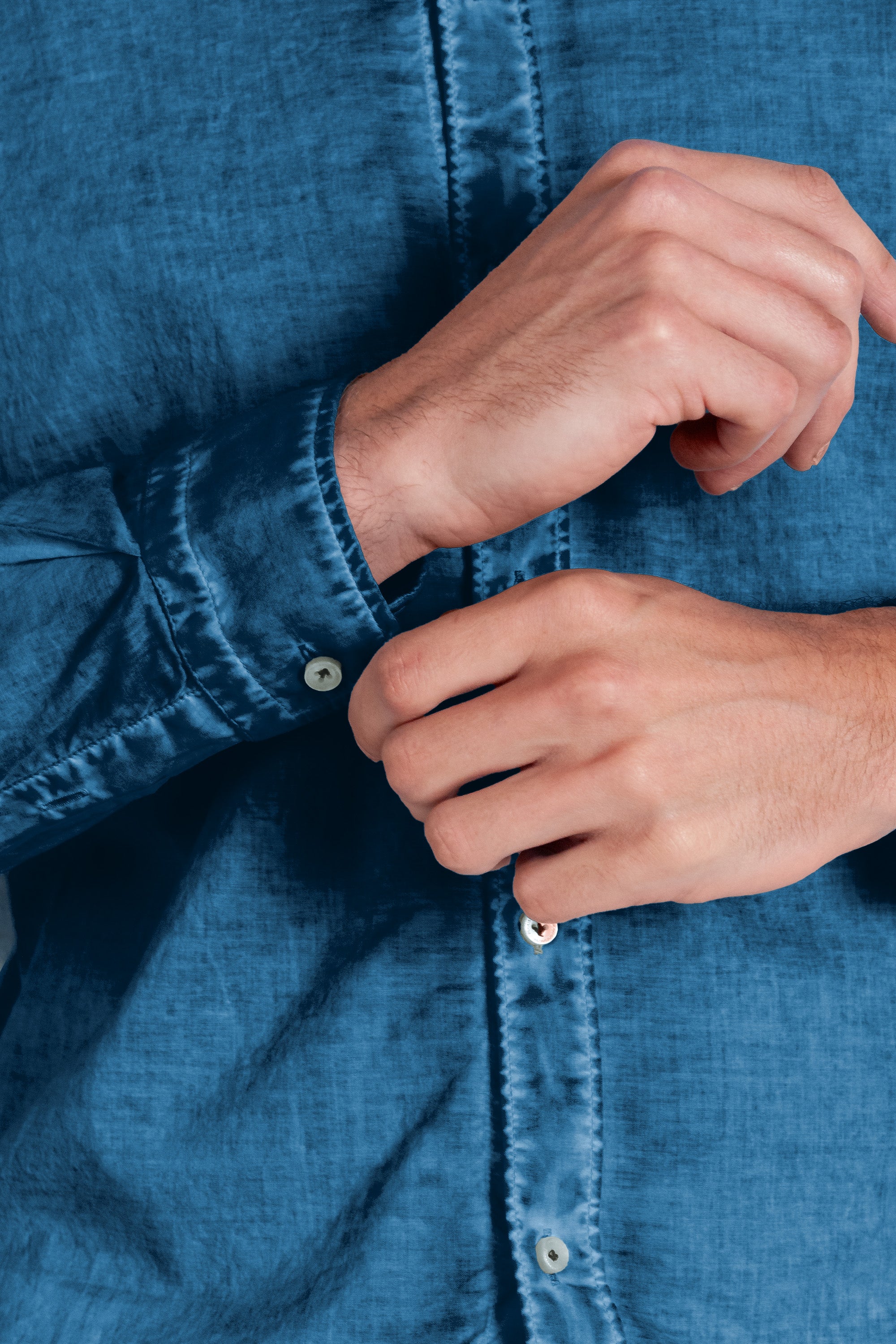 Relax Fit Voile Shirt - Profondo