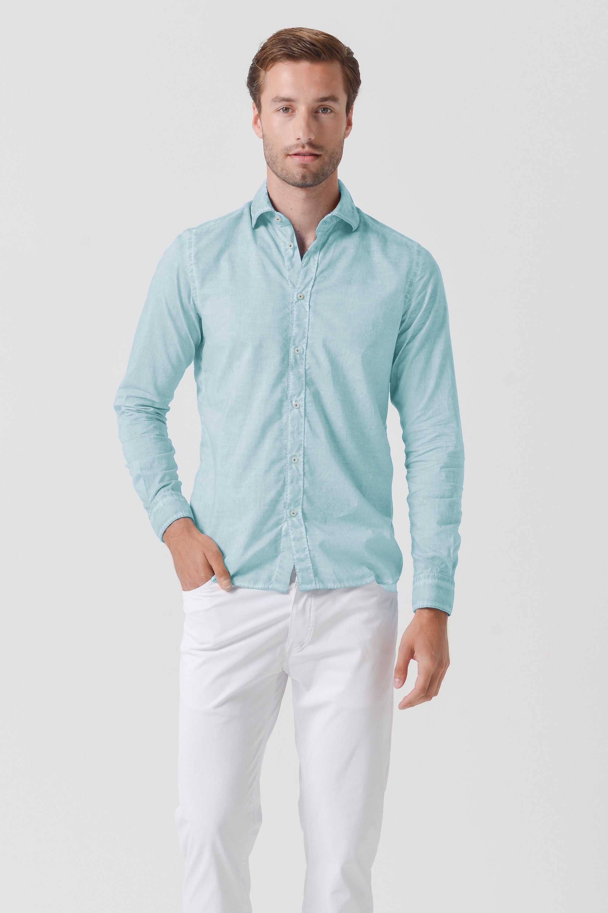 Relax Fit Voile Shirt - Barbados