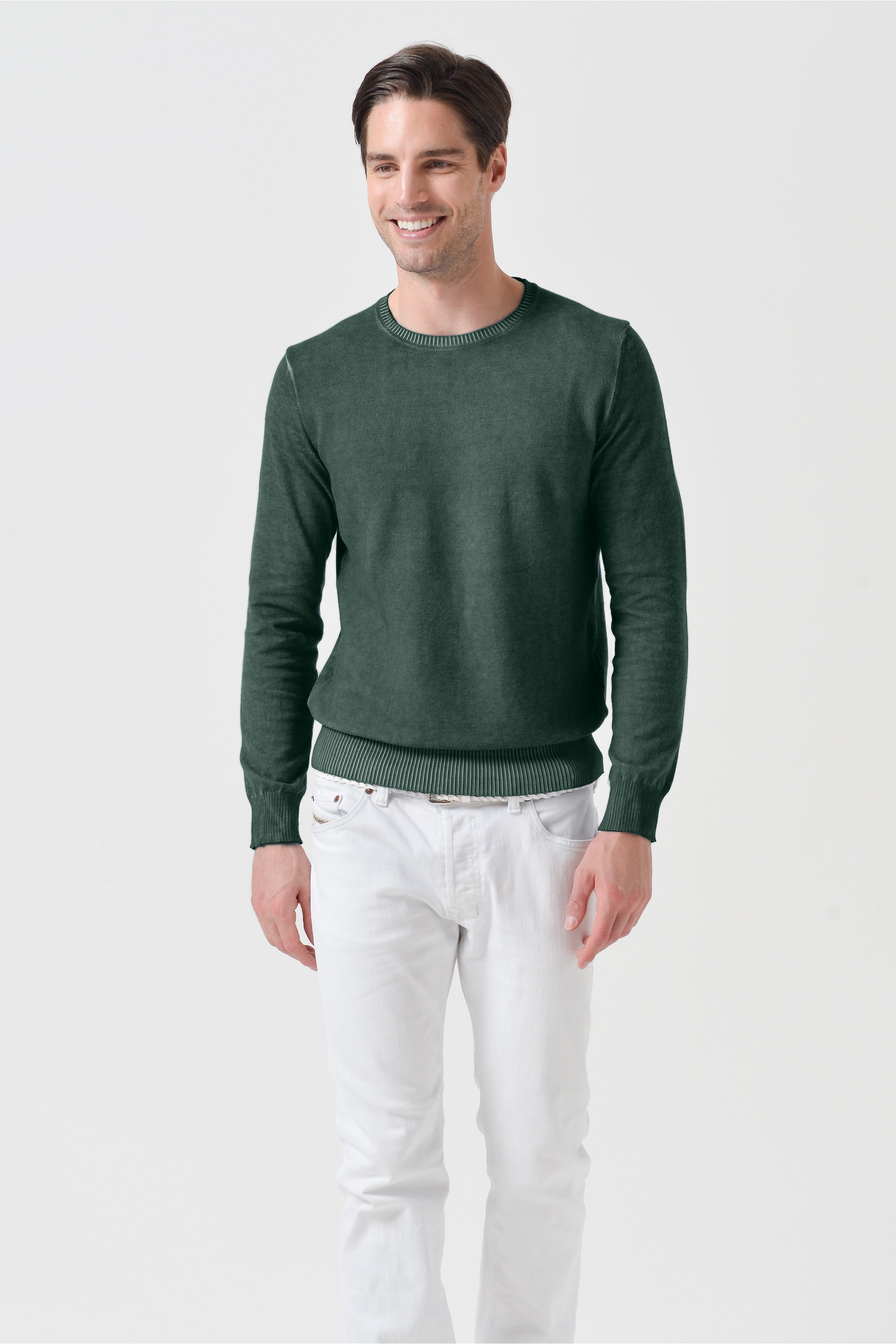 Maurice Crew Knit - Nori