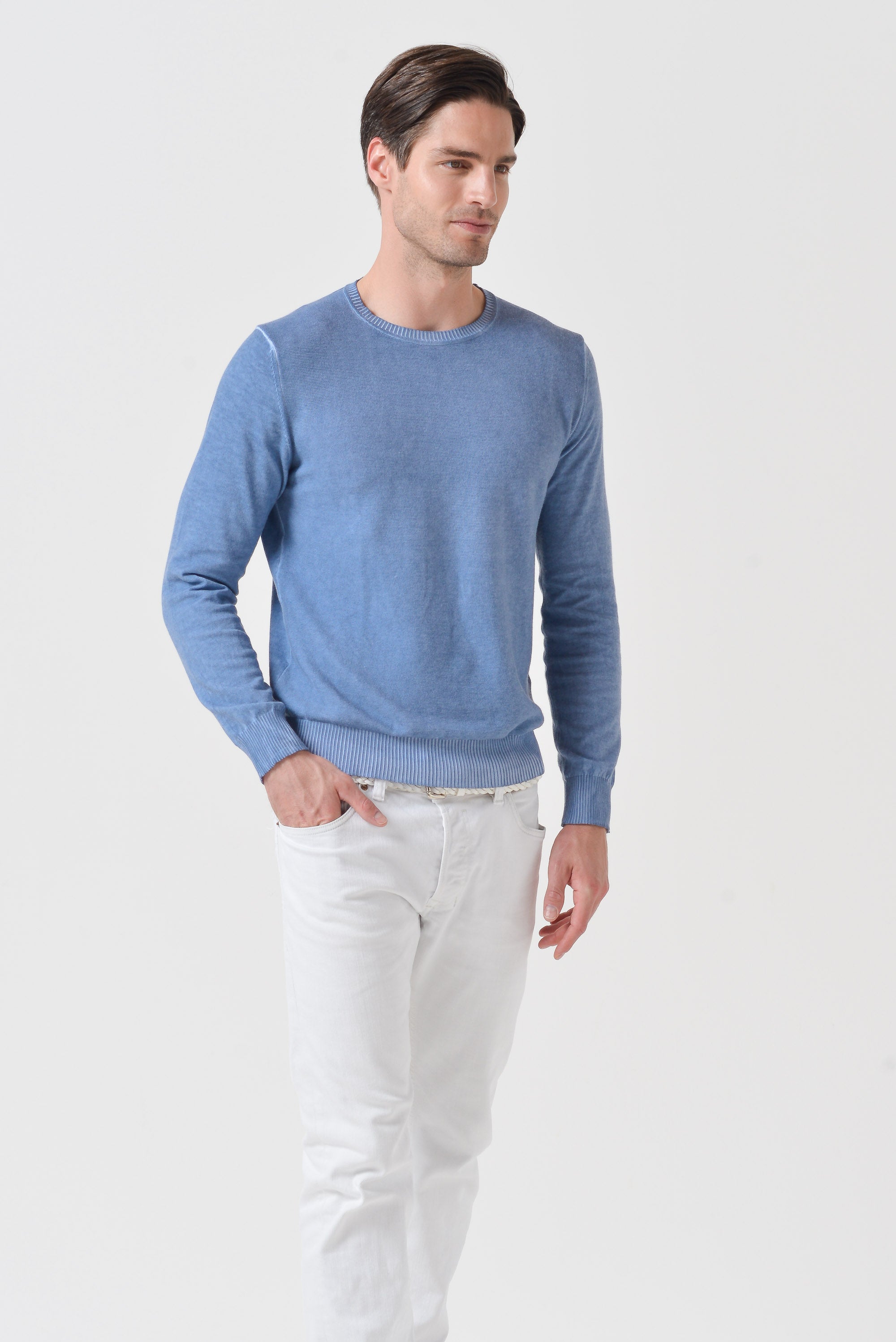 Maurice Crew Knit - Polar