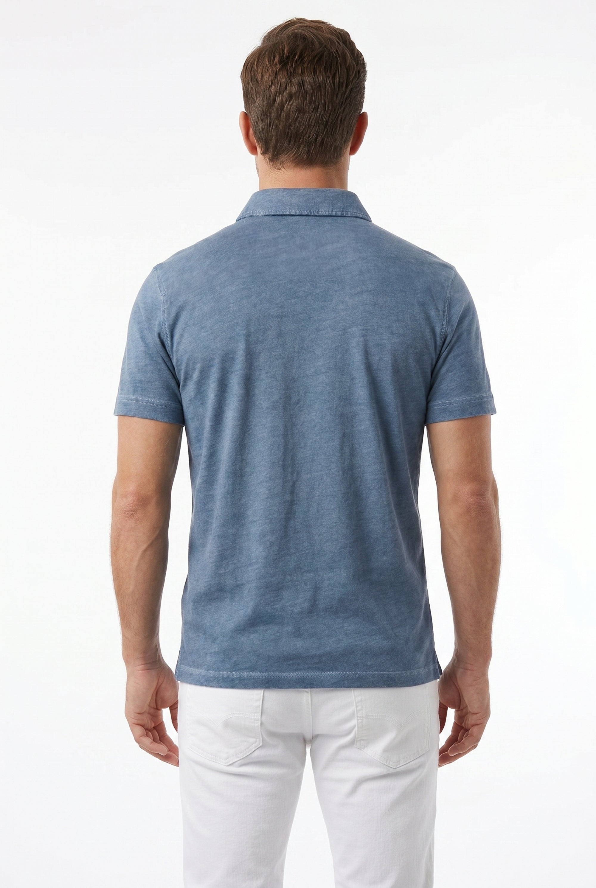 Polo Jersey Sottocollo Palme - Jeans
