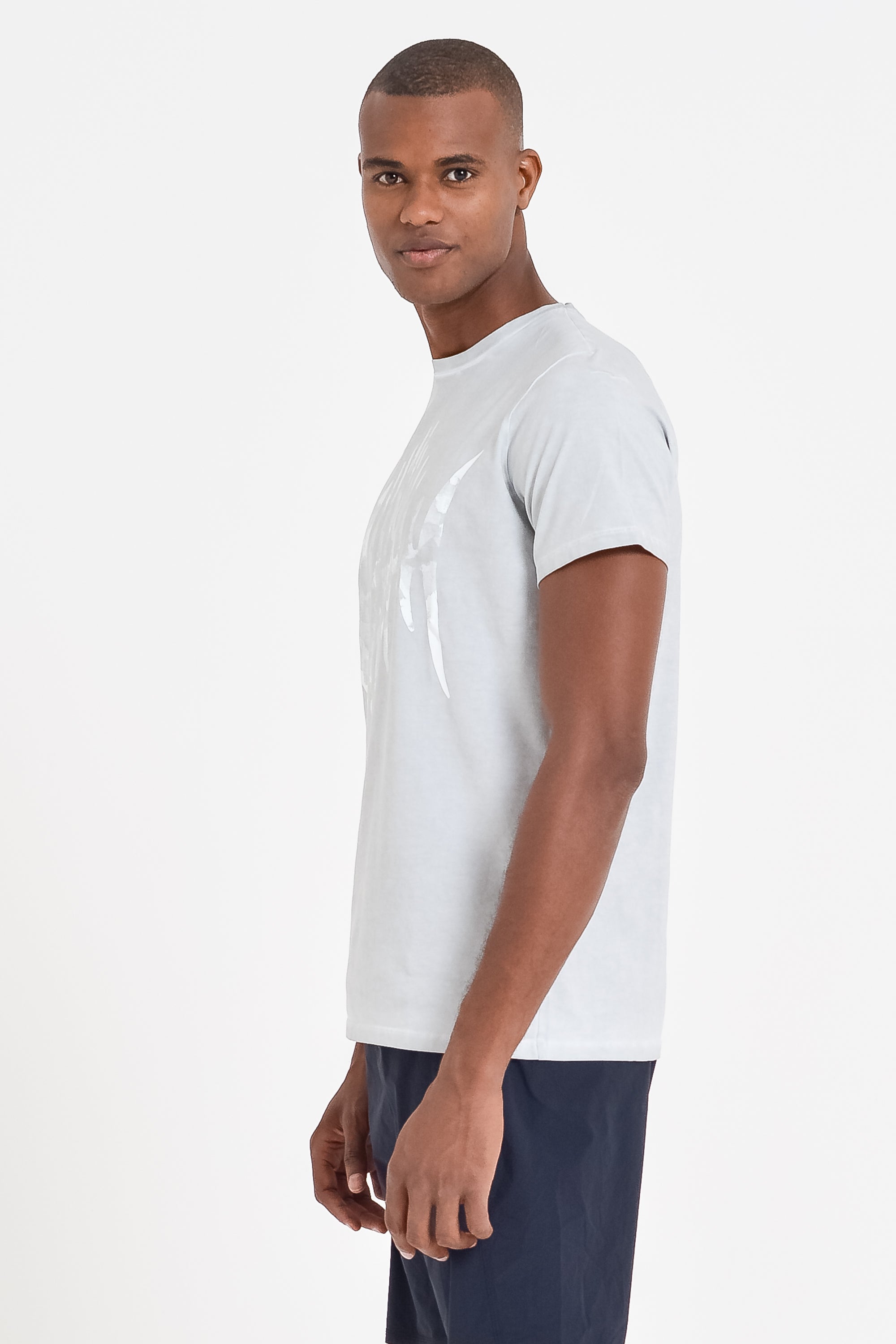 Fishbone T-Shirt - Marmo