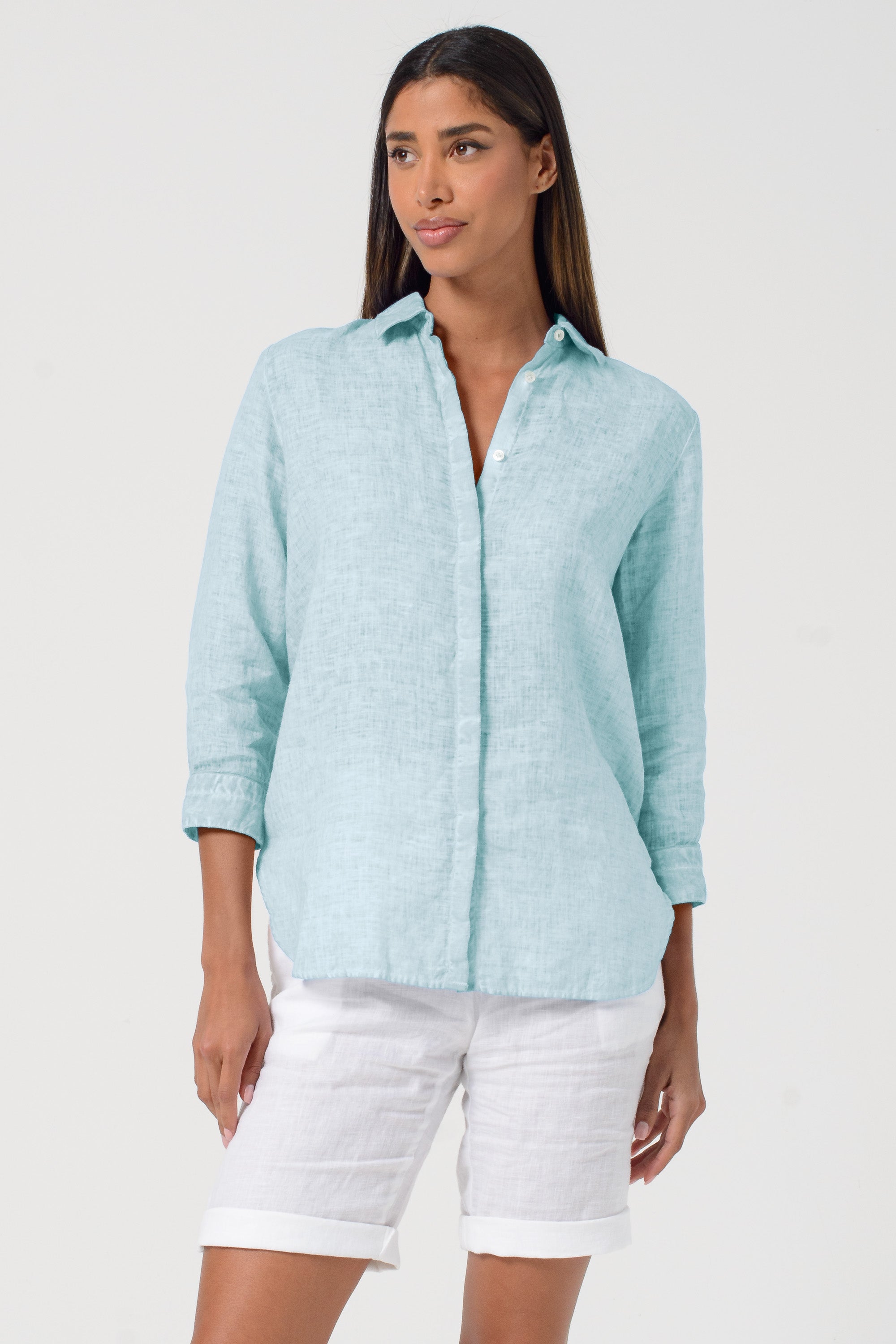 Augusta Linen Shirt - Barbados