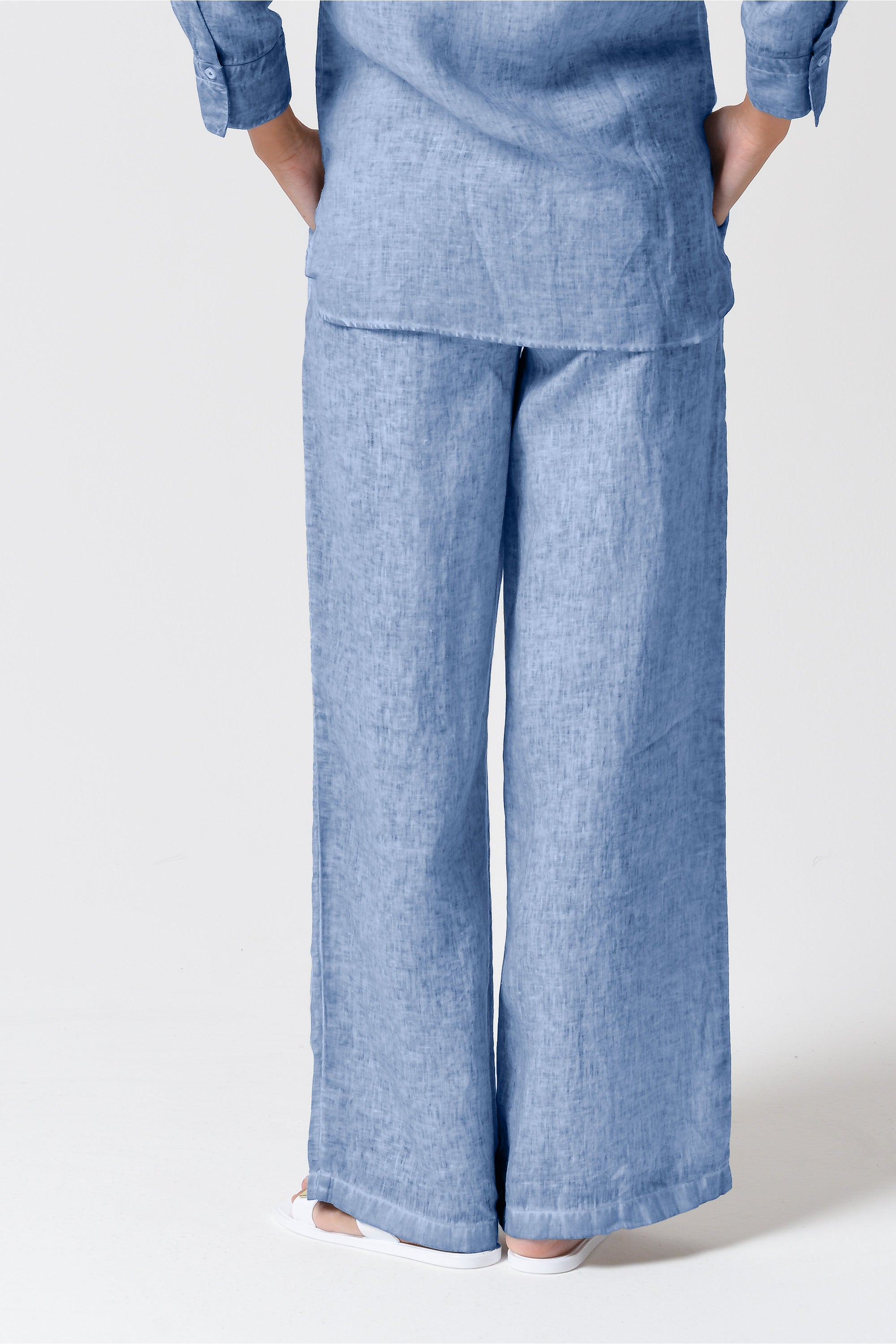 Billow Linen Slacks - Vento