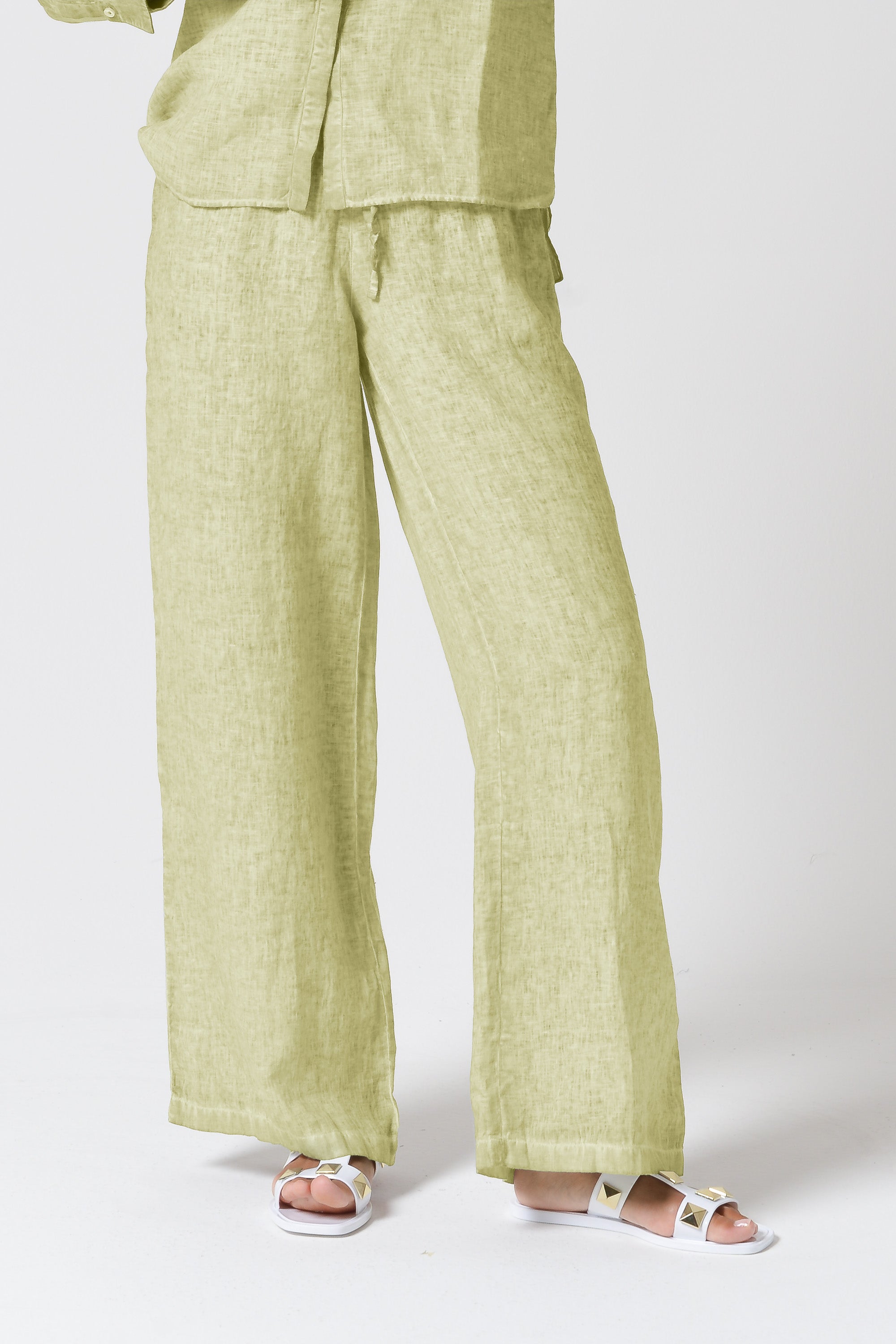 Billow Linen Slacks - Pera