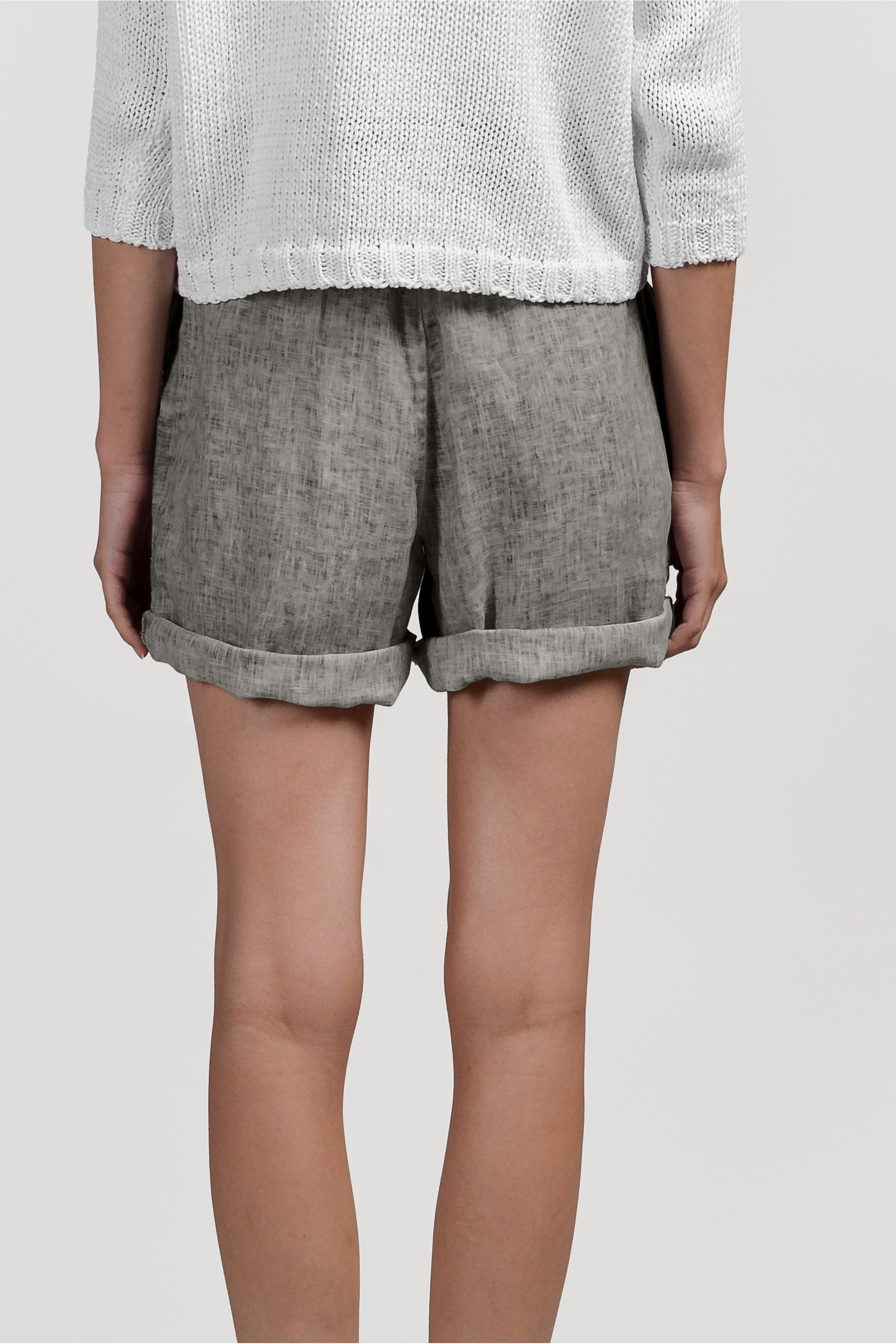 Linen Shorts - Dolphin