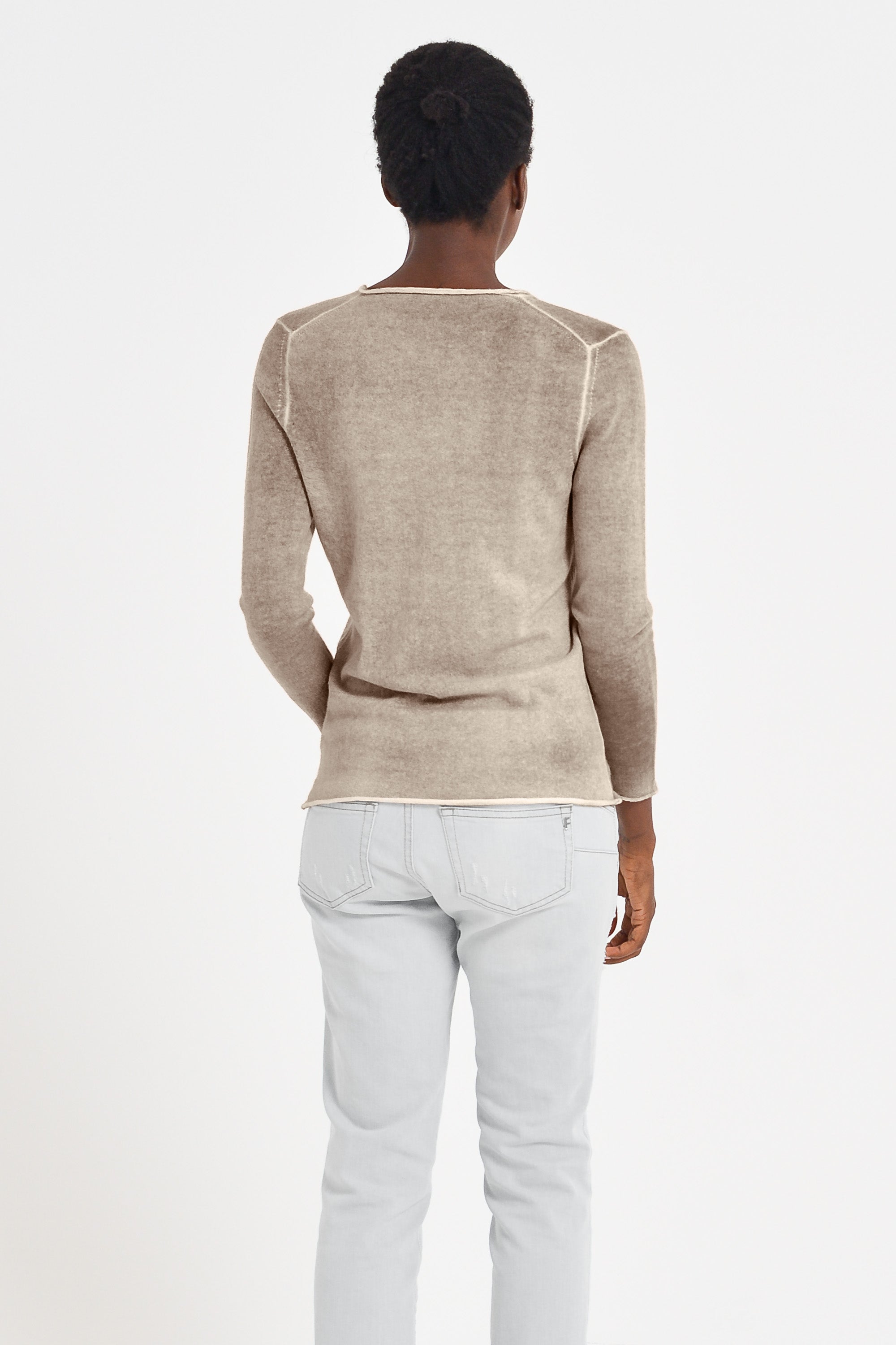 Jurby Cashmere Sweater - Breakers