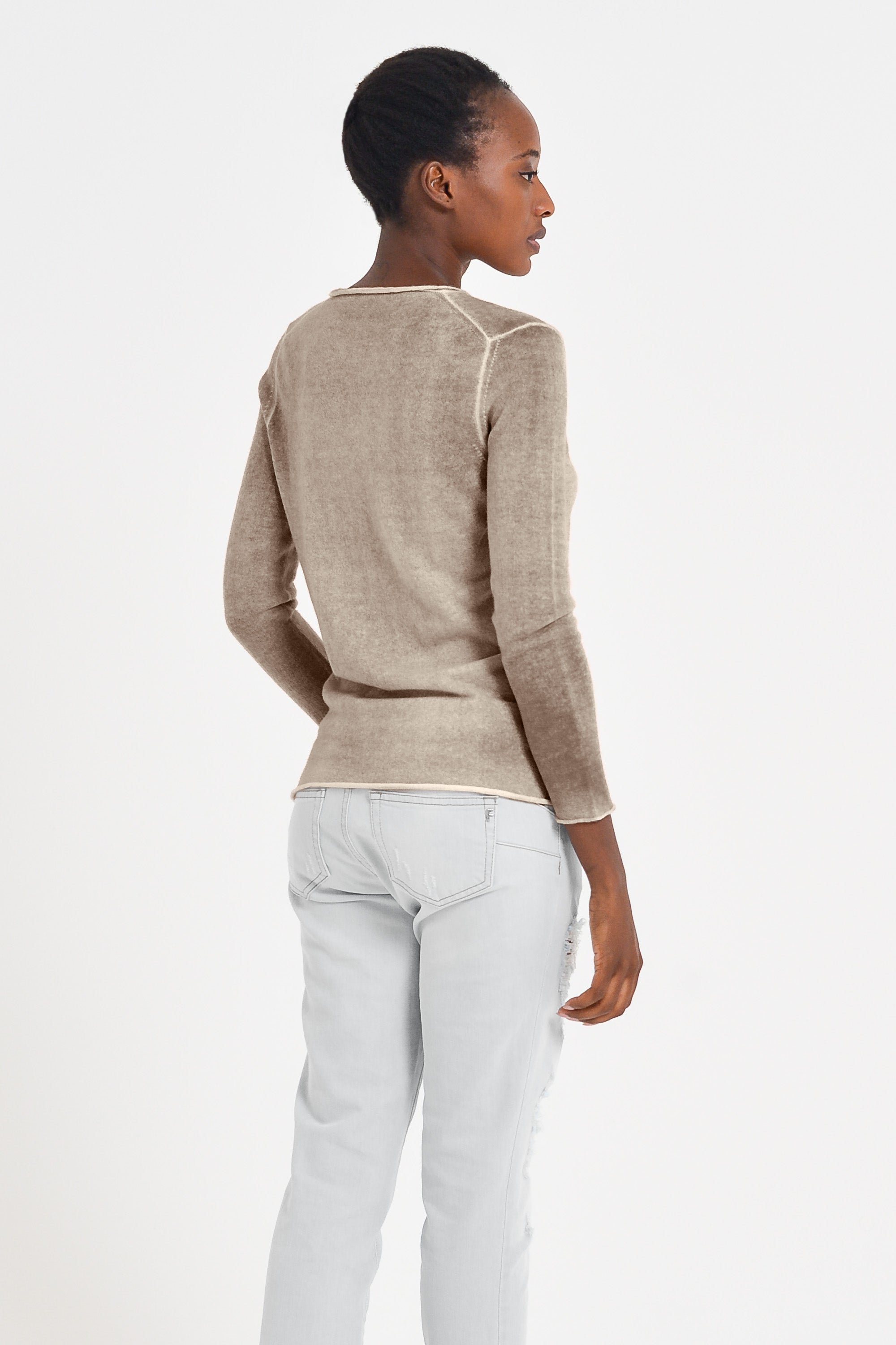 Jurby Cashmere Sweater - Breakers