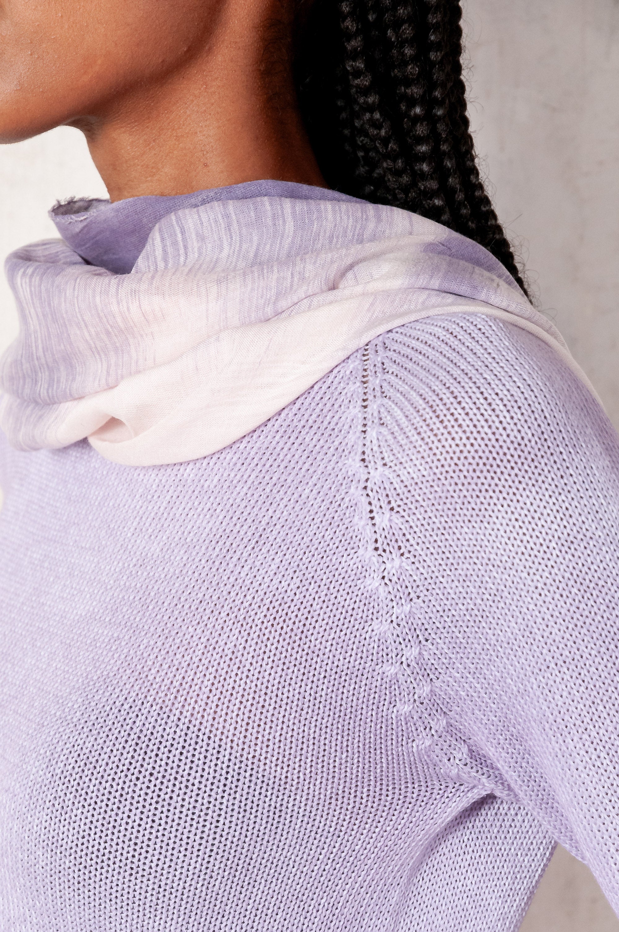 Happy Hour Knit Spray Art - Lilac