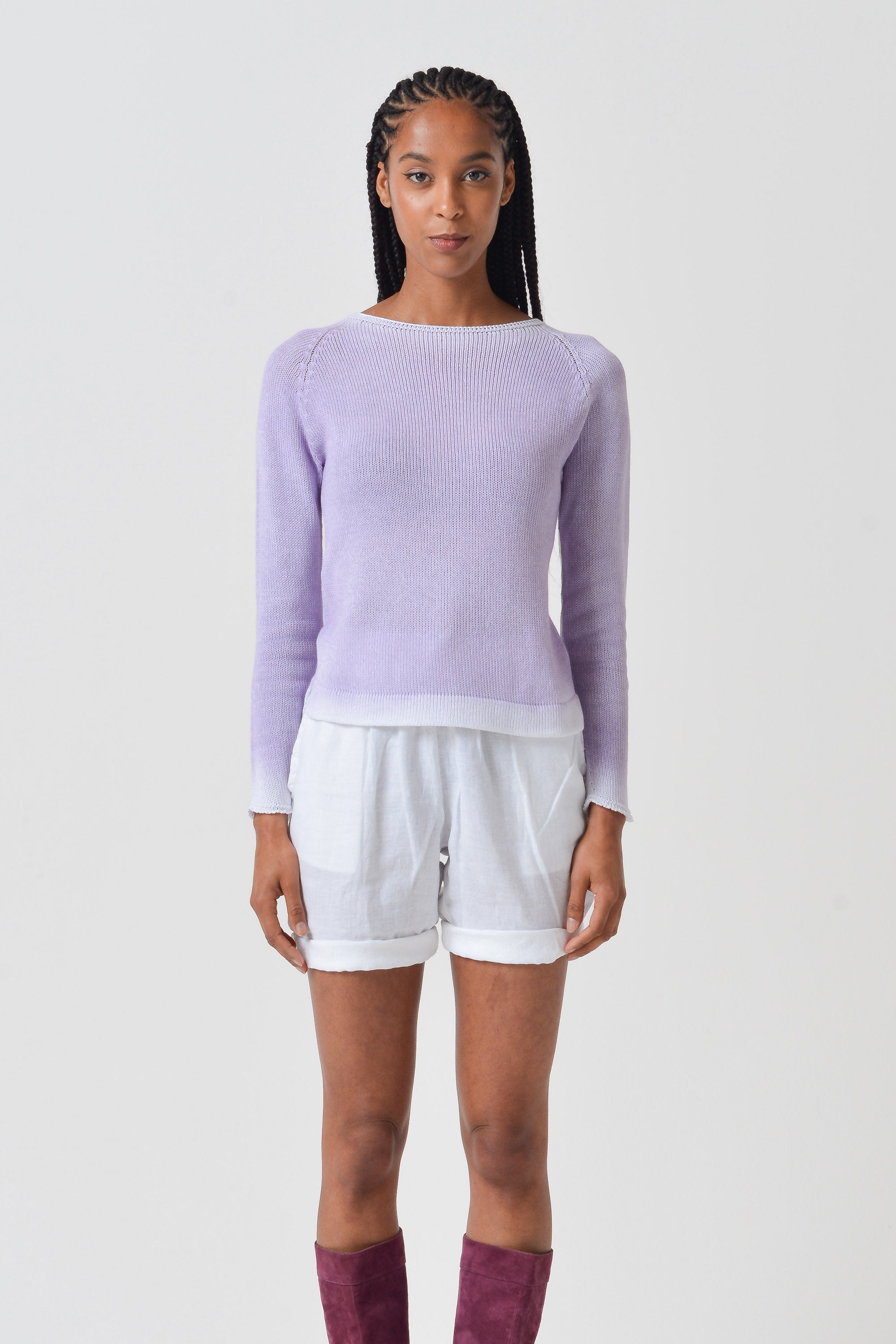 Happy Hour Knit Spray Art - Lilac