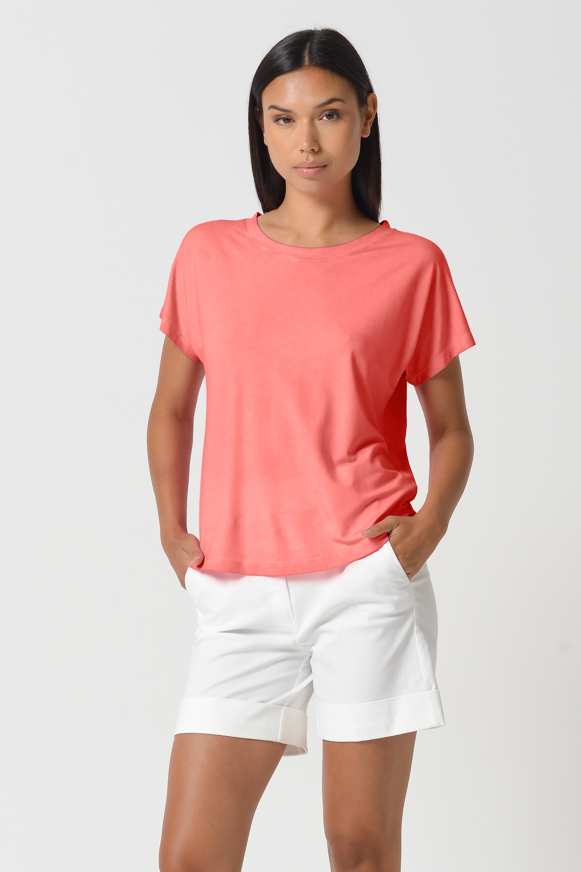 Kimono T-Shirt - Hibiscus