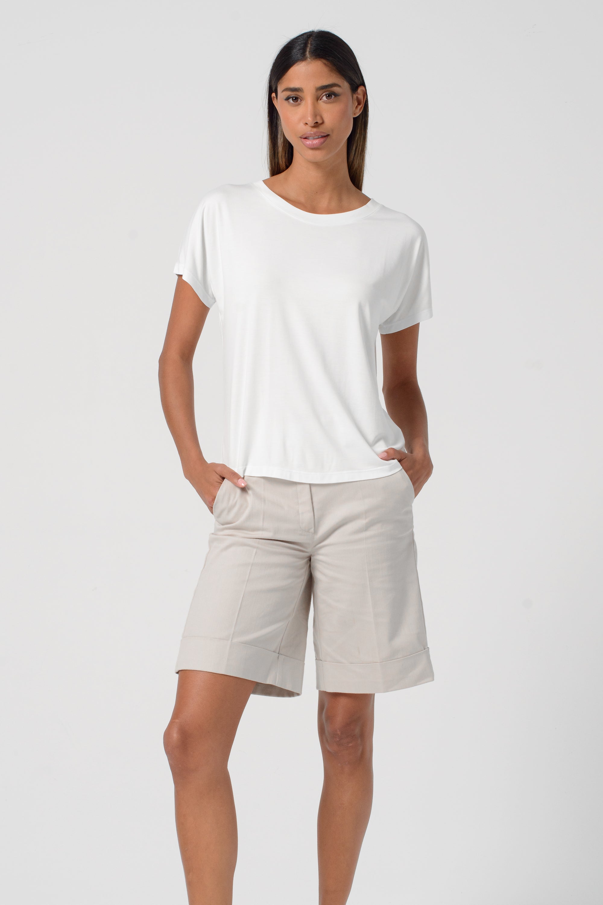 Kimono T-Shirt - White