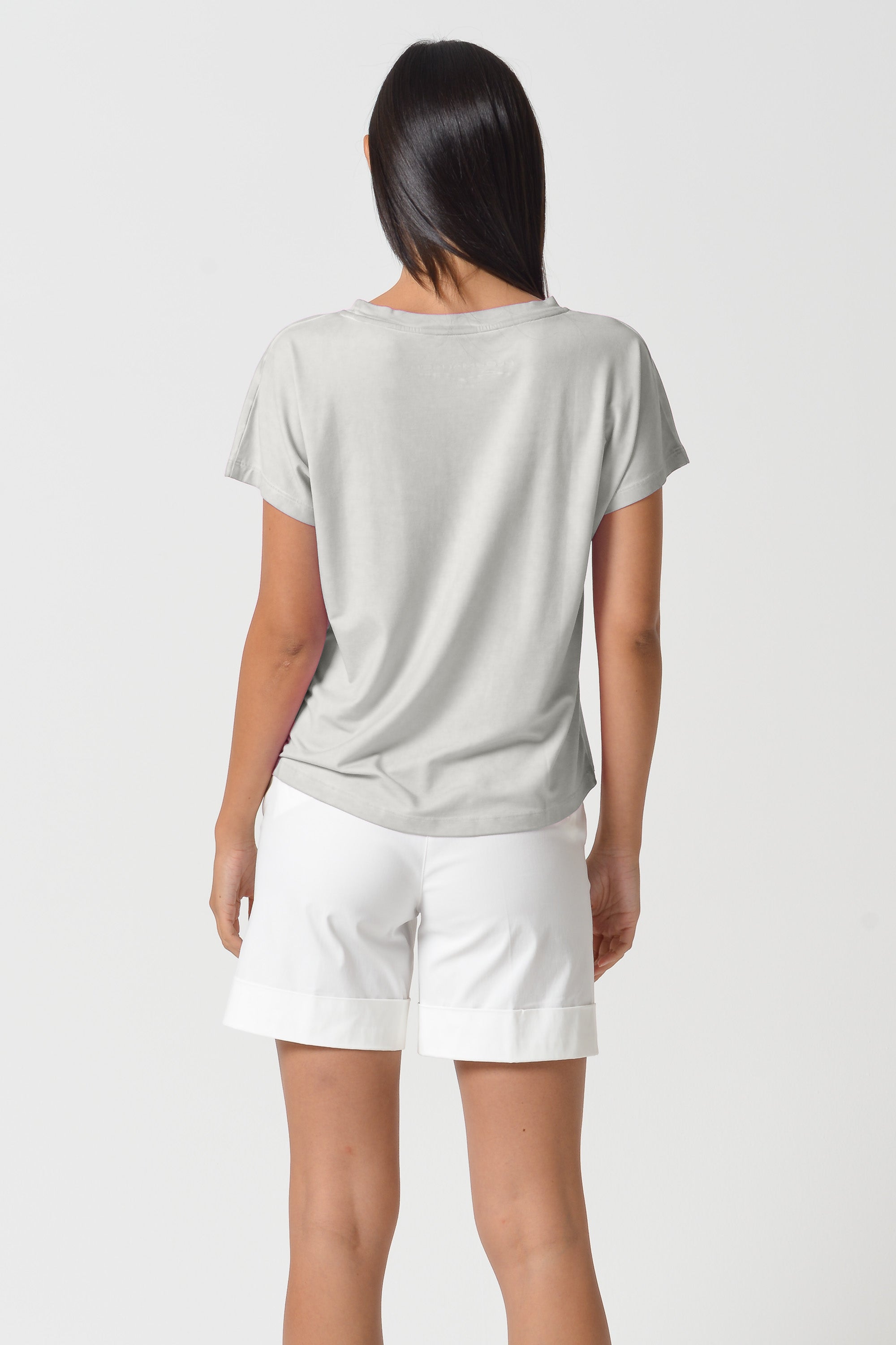 Kimono T-Shirt - Platino