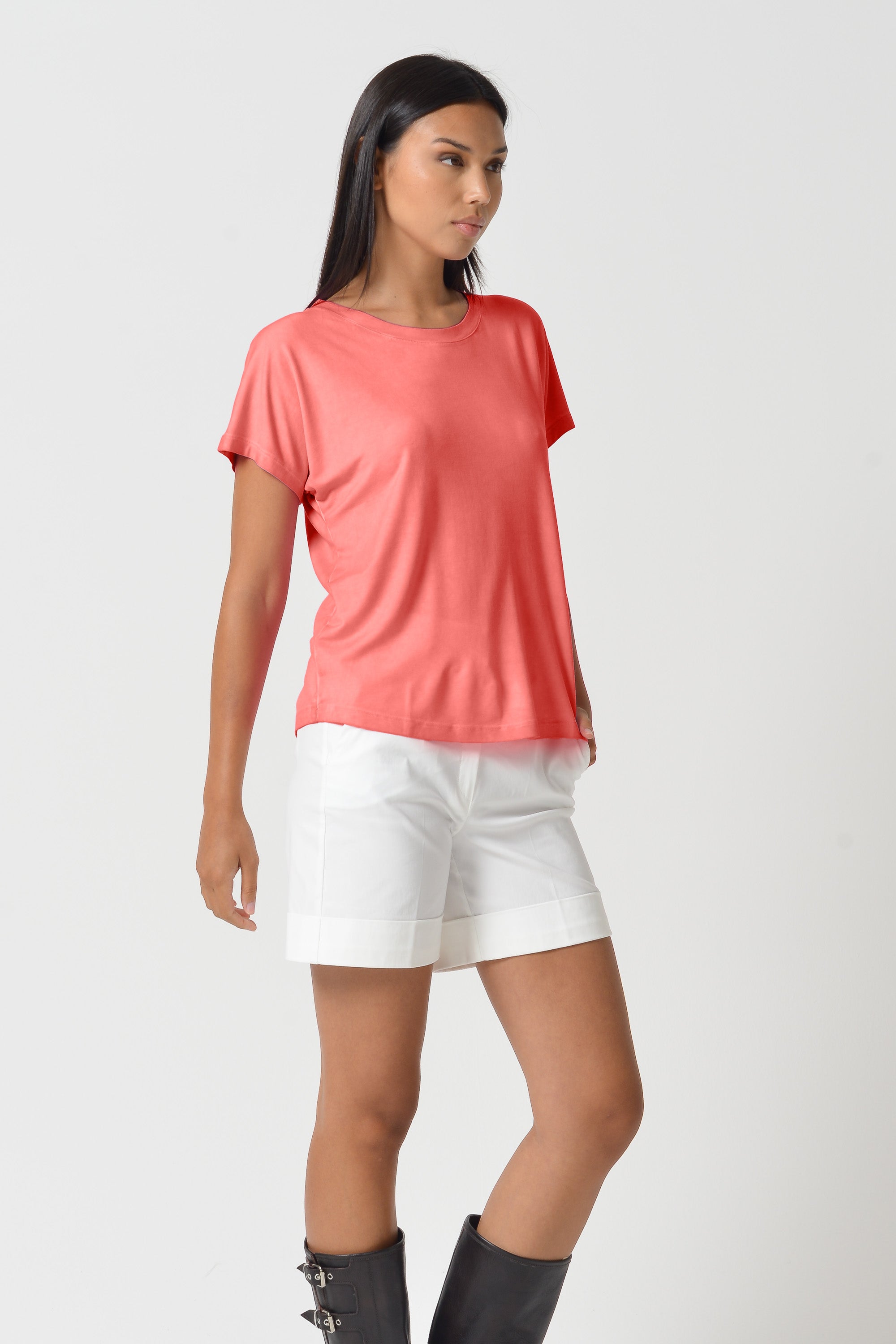 Kimono T-Shirt - Hibiscus