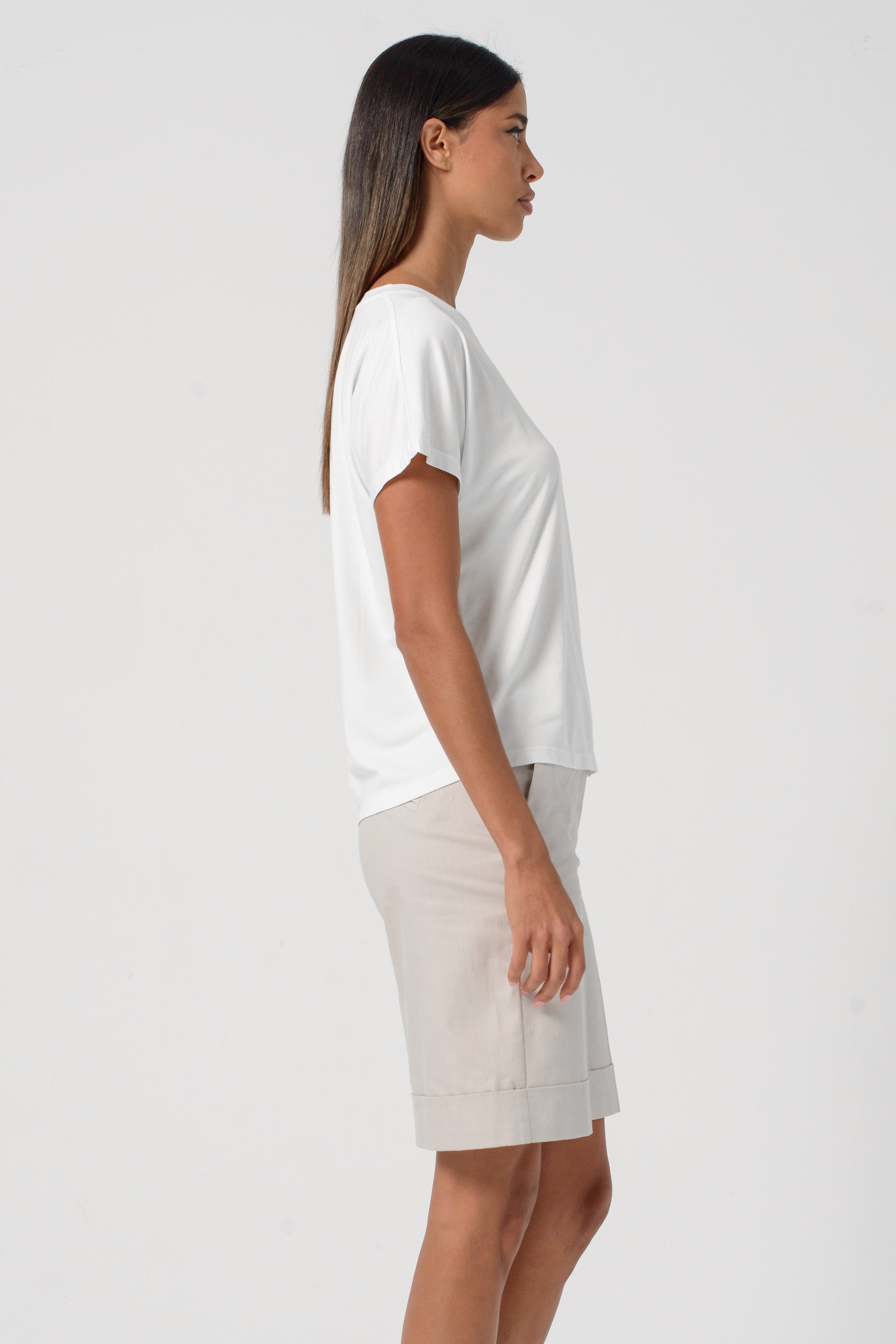 Kimono T-Shirt - White