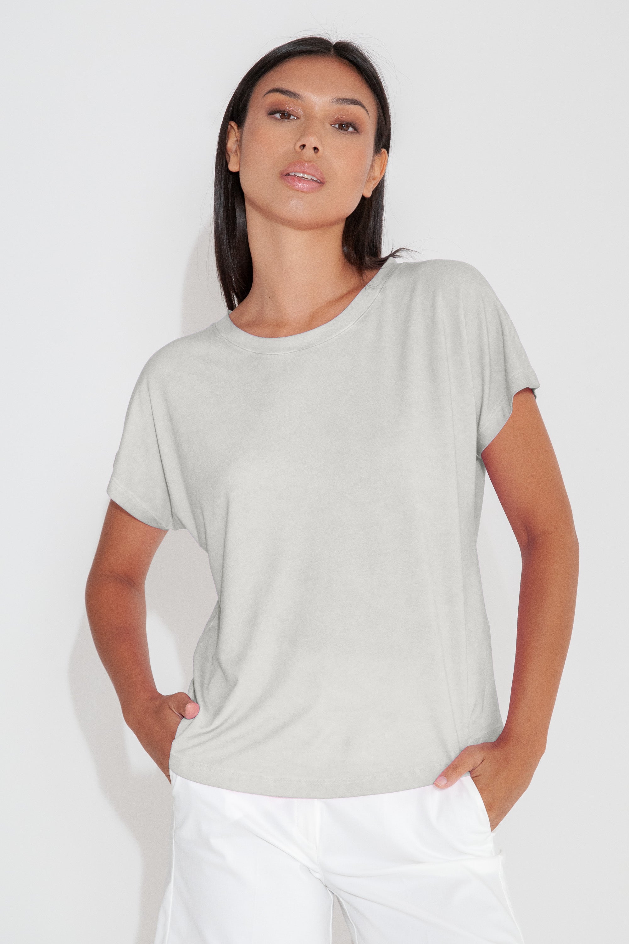 Kimono T-Shirt - Platino