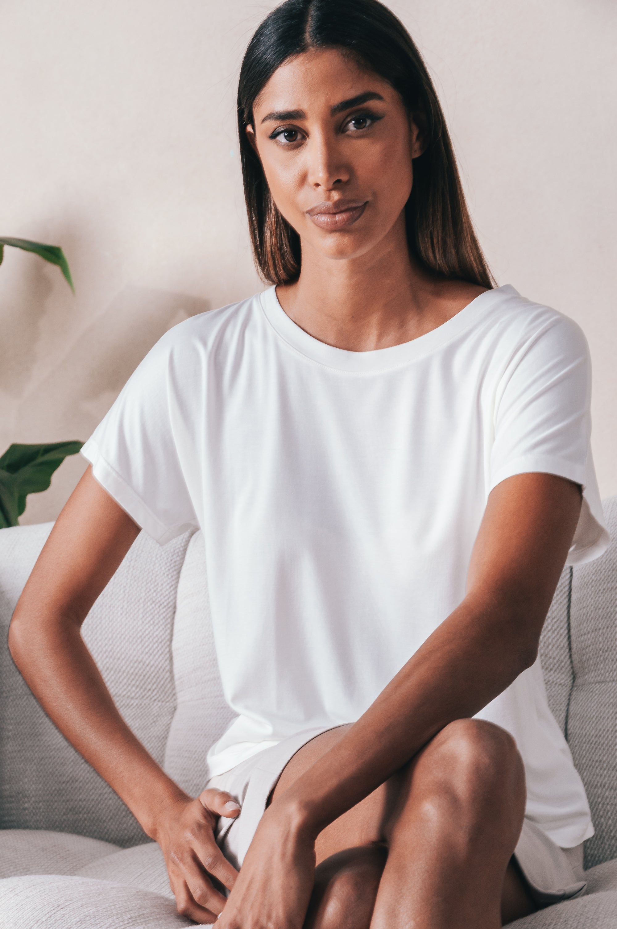 Kimono T-Shirt - White