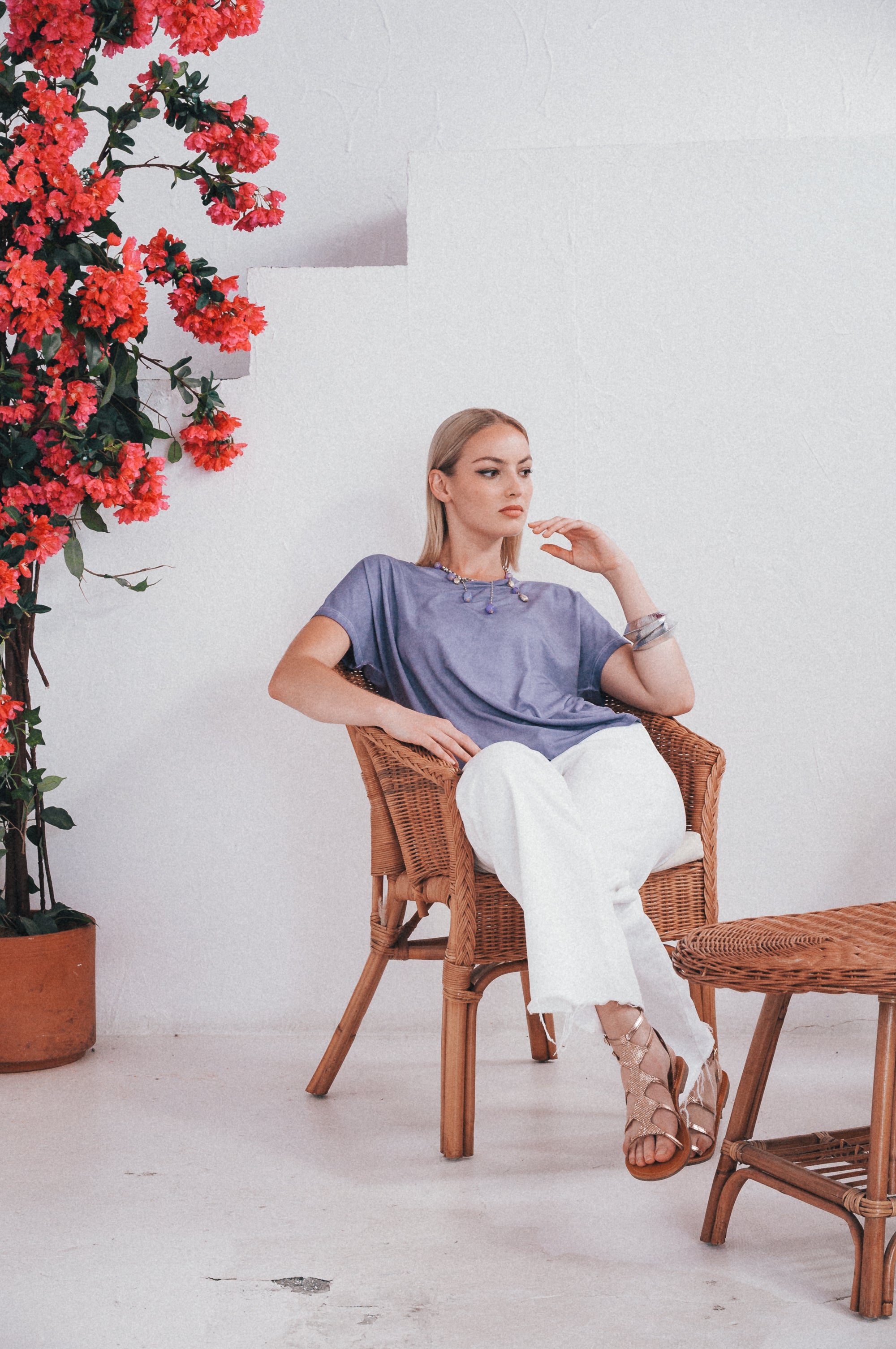 Kimono T-Shirt - Lavanda
