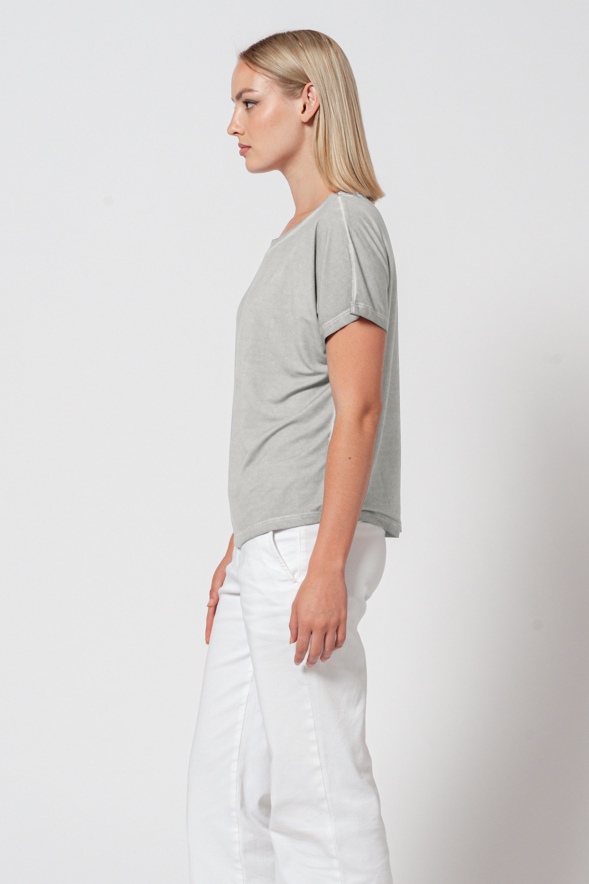 Kimono T-Shirt - Platino