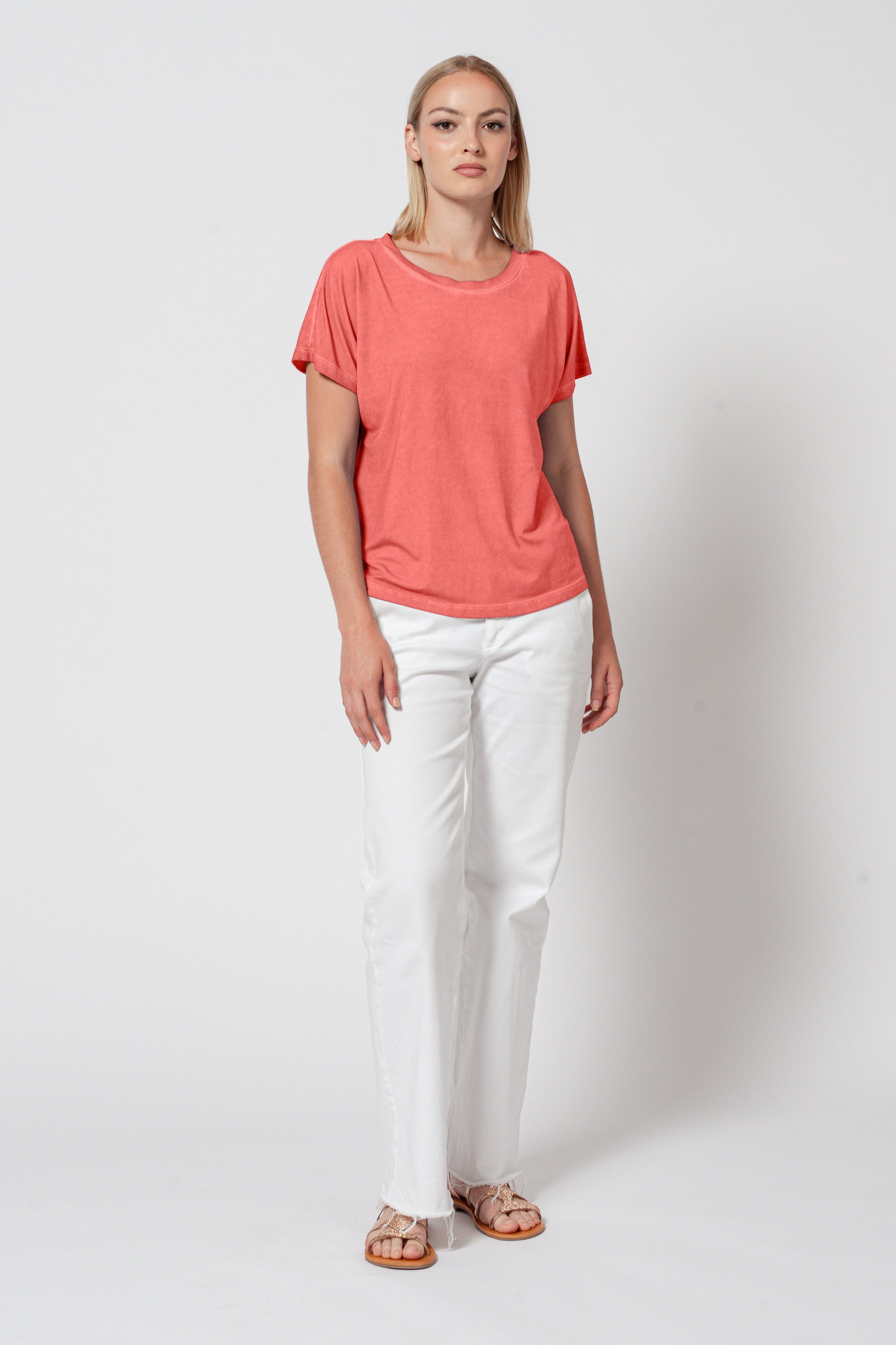 Kimono T-Shirt - Hibiscus