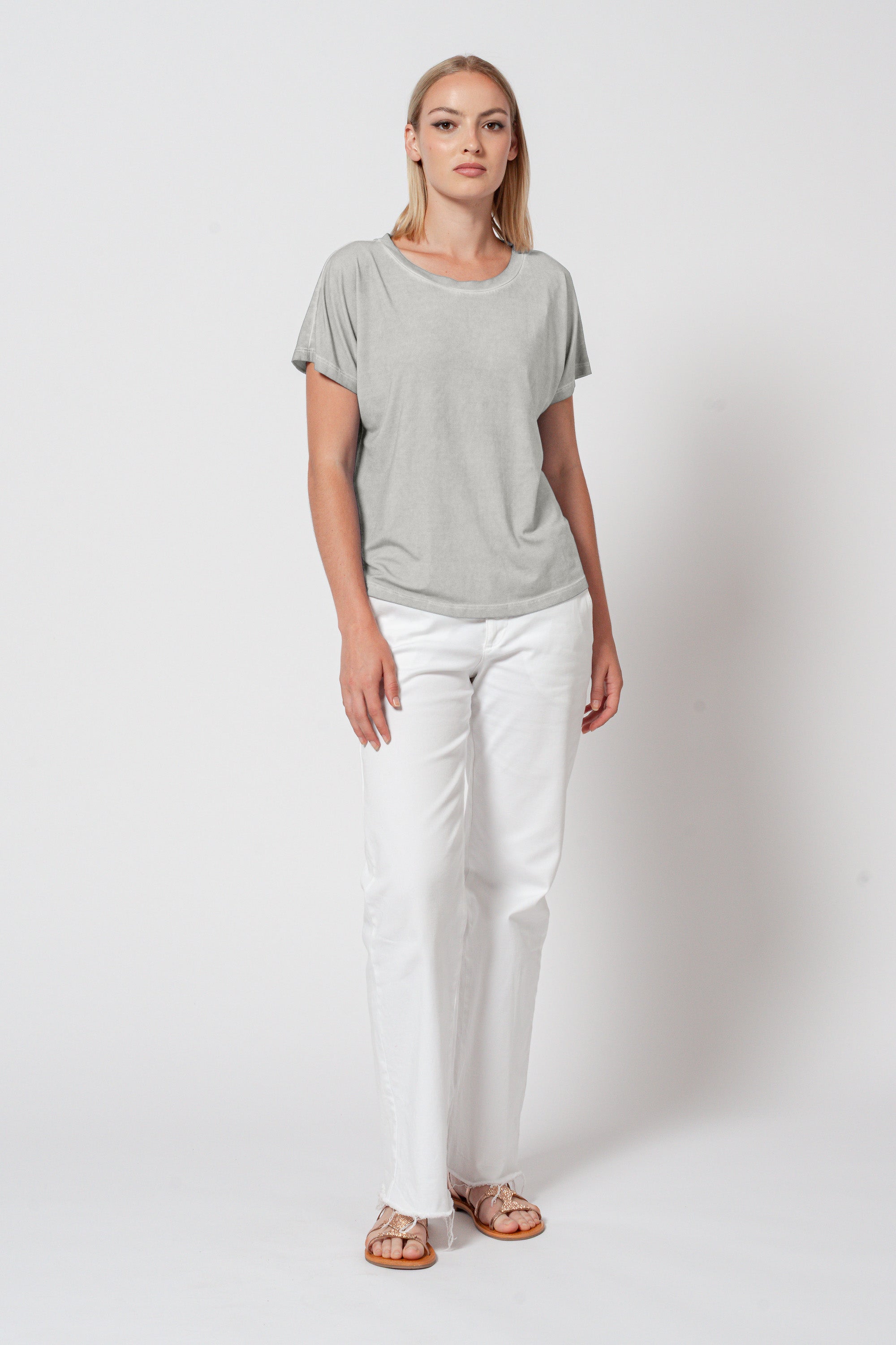Kimono T-Shirt - Platino