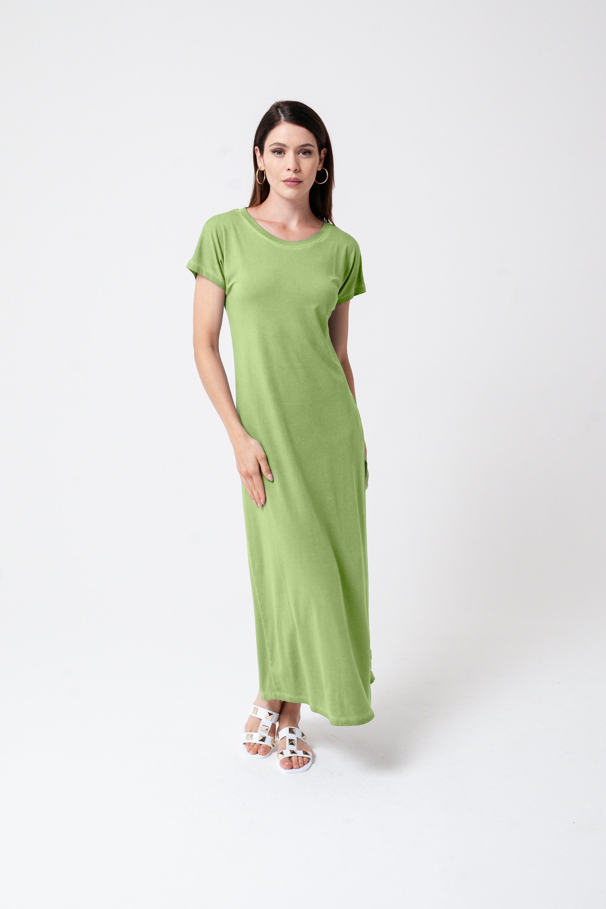 Tee Dress - Kiwi