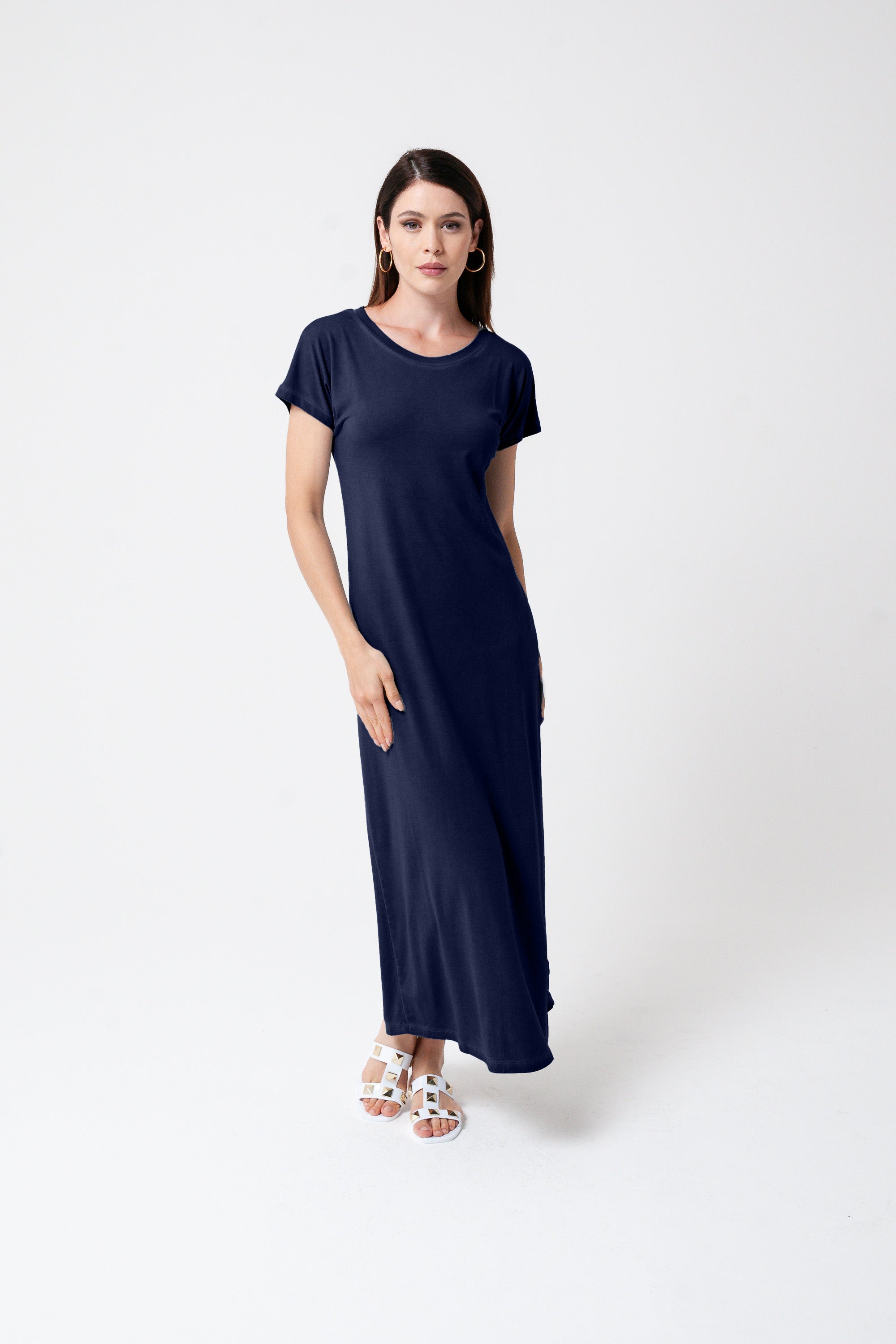 Tee Dress - Navy