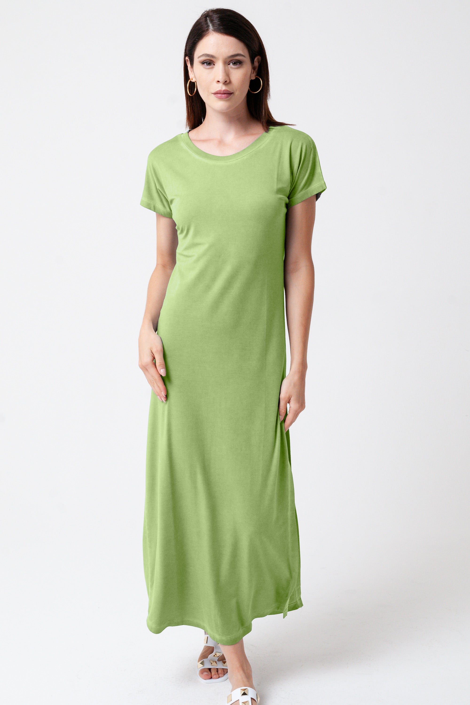 T-Dress in Kiwi