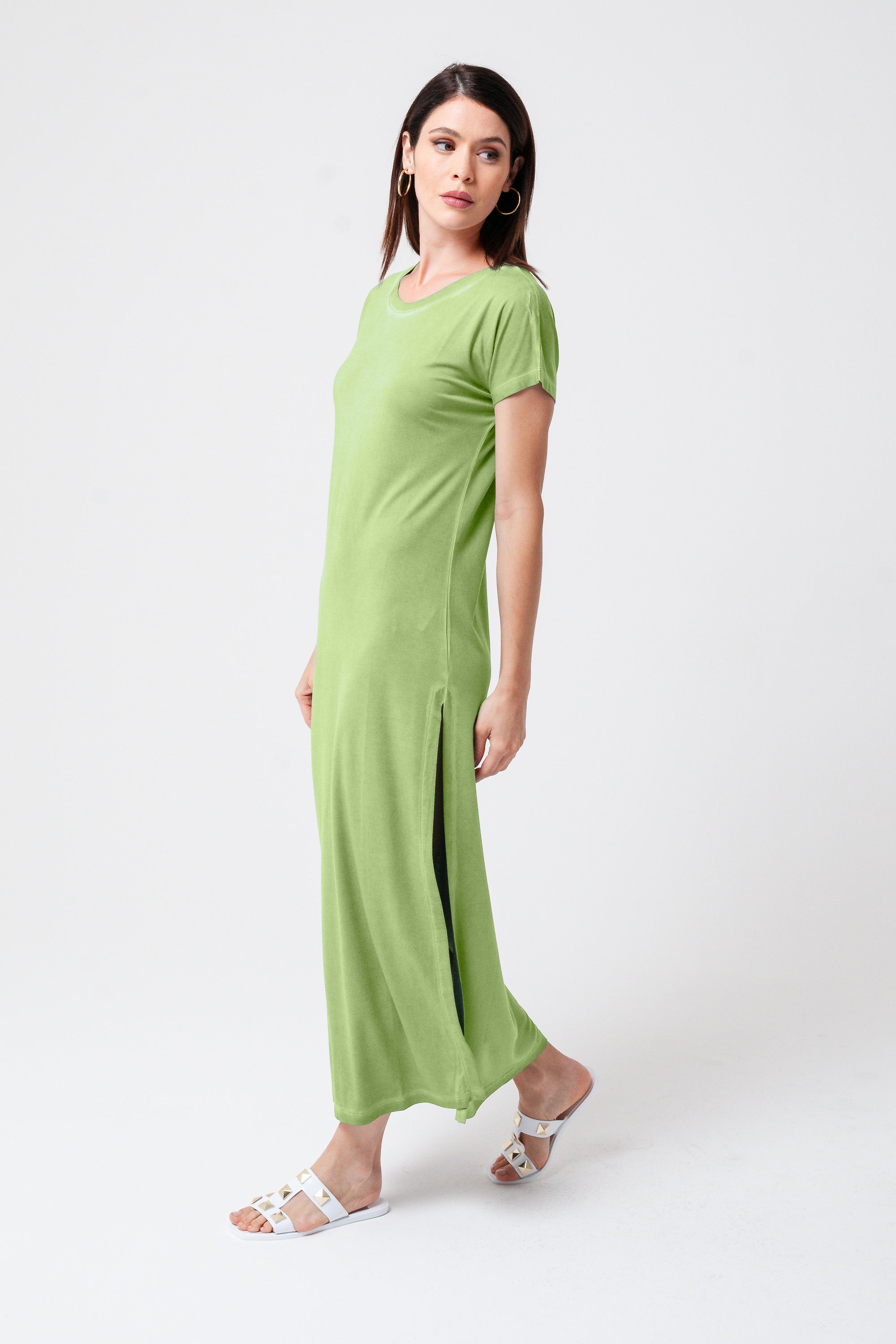 Tee Dress - Kiwi