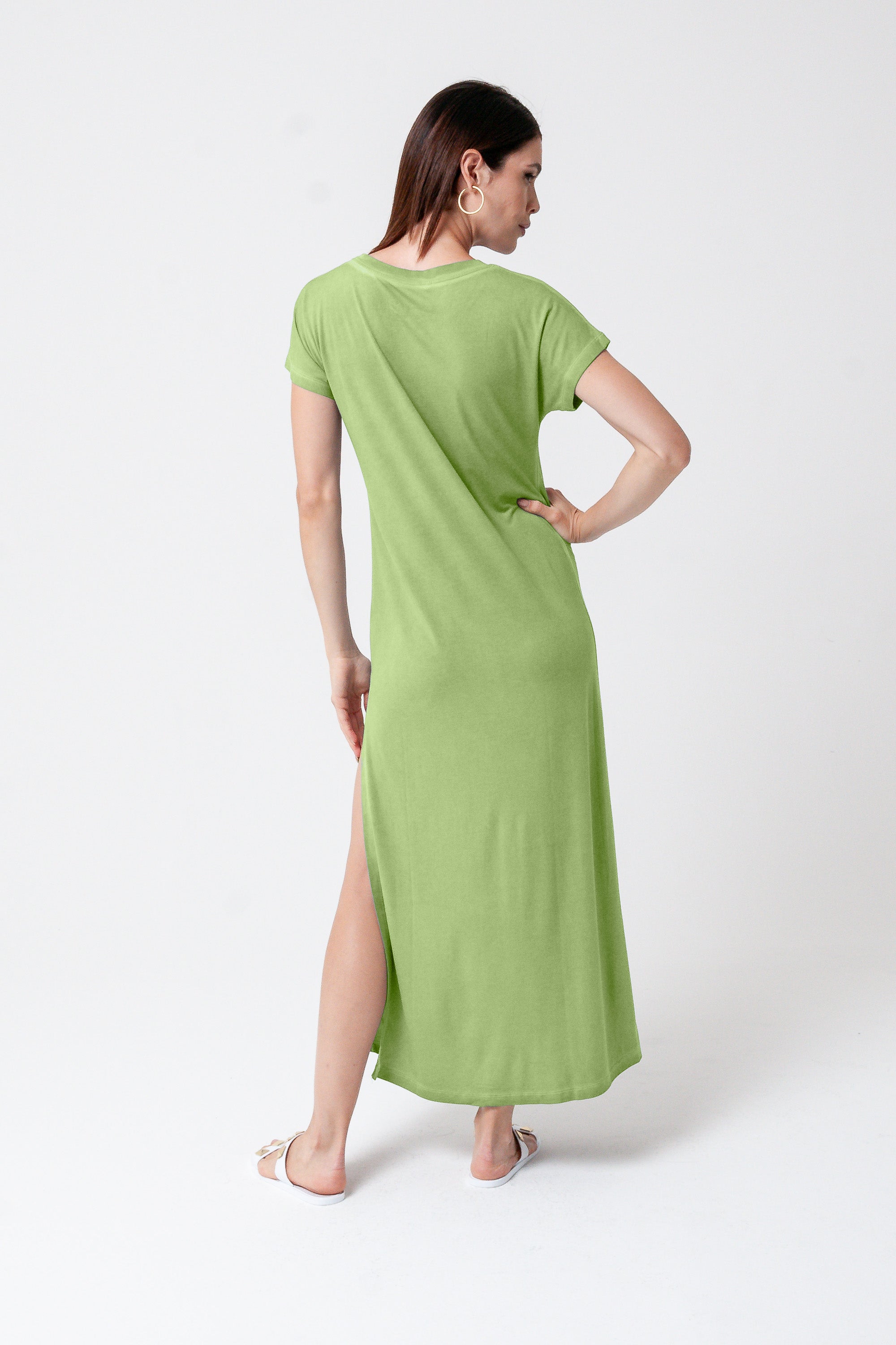 Tee Dress - Kiwi