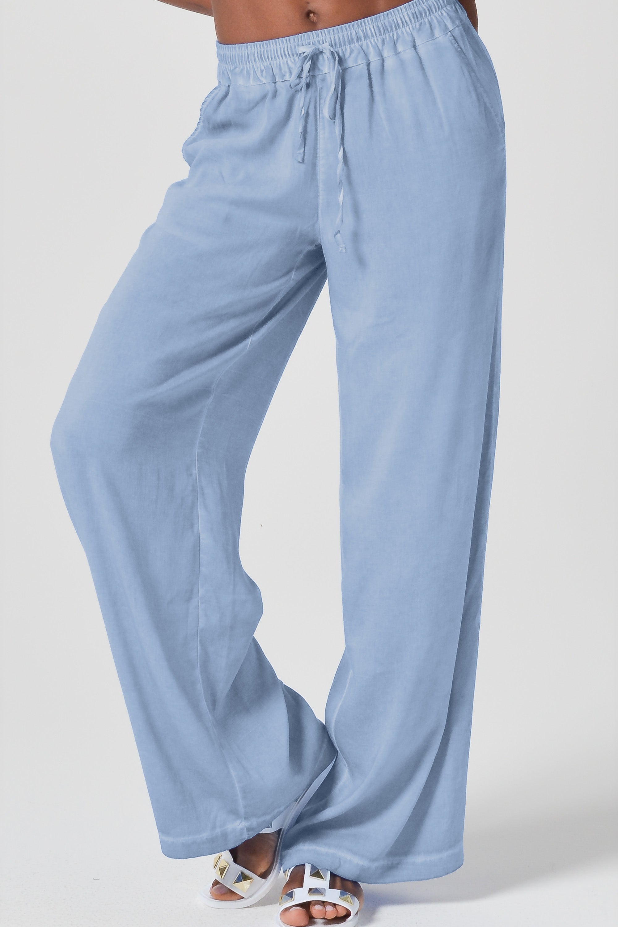 Viscose Billow Slacks - Polar