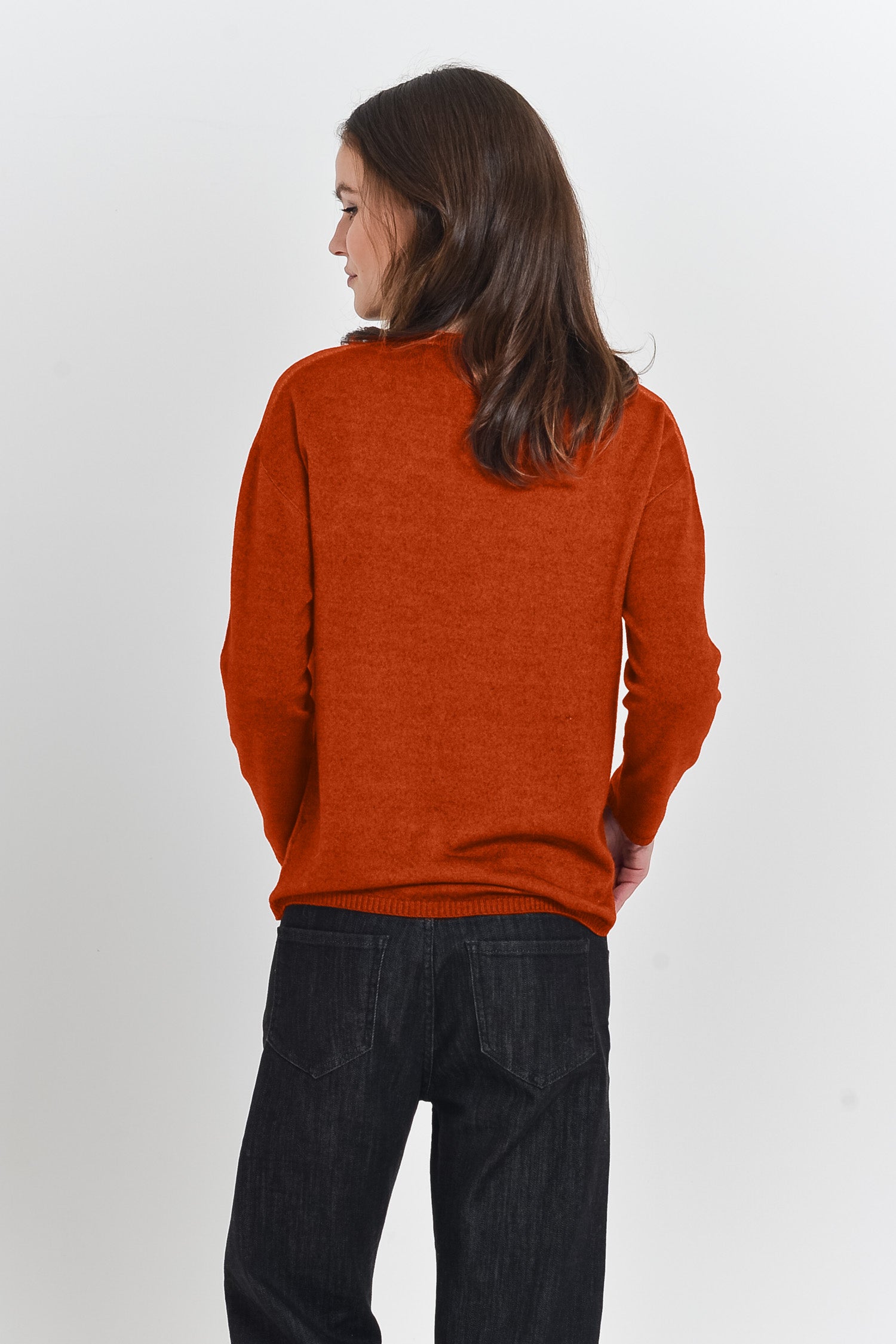 Reay Comfy Sweater - Persimmon