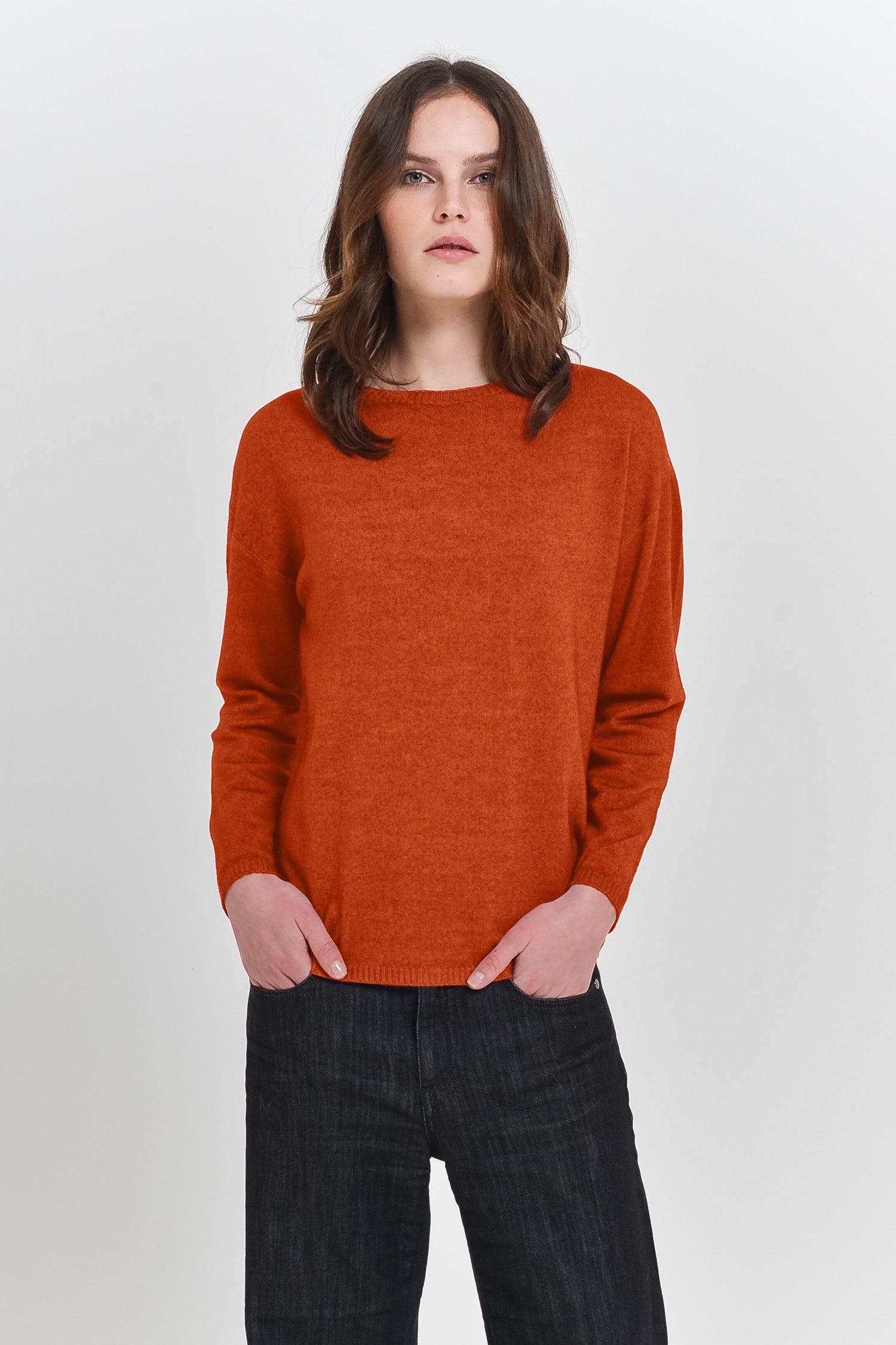 Reay Comfy Sweater - Persimmon