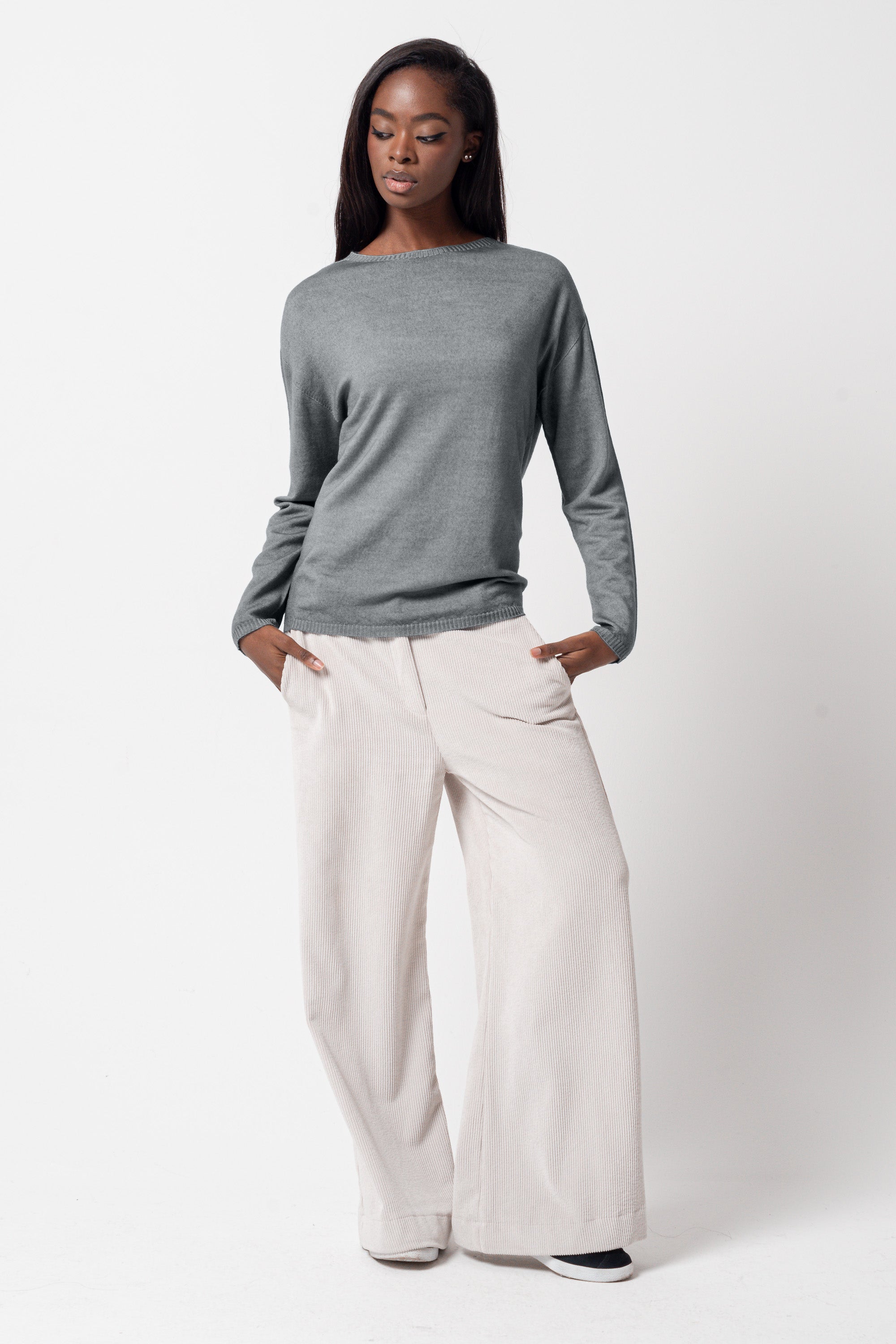 Reay Comfy Sweater - Granite
