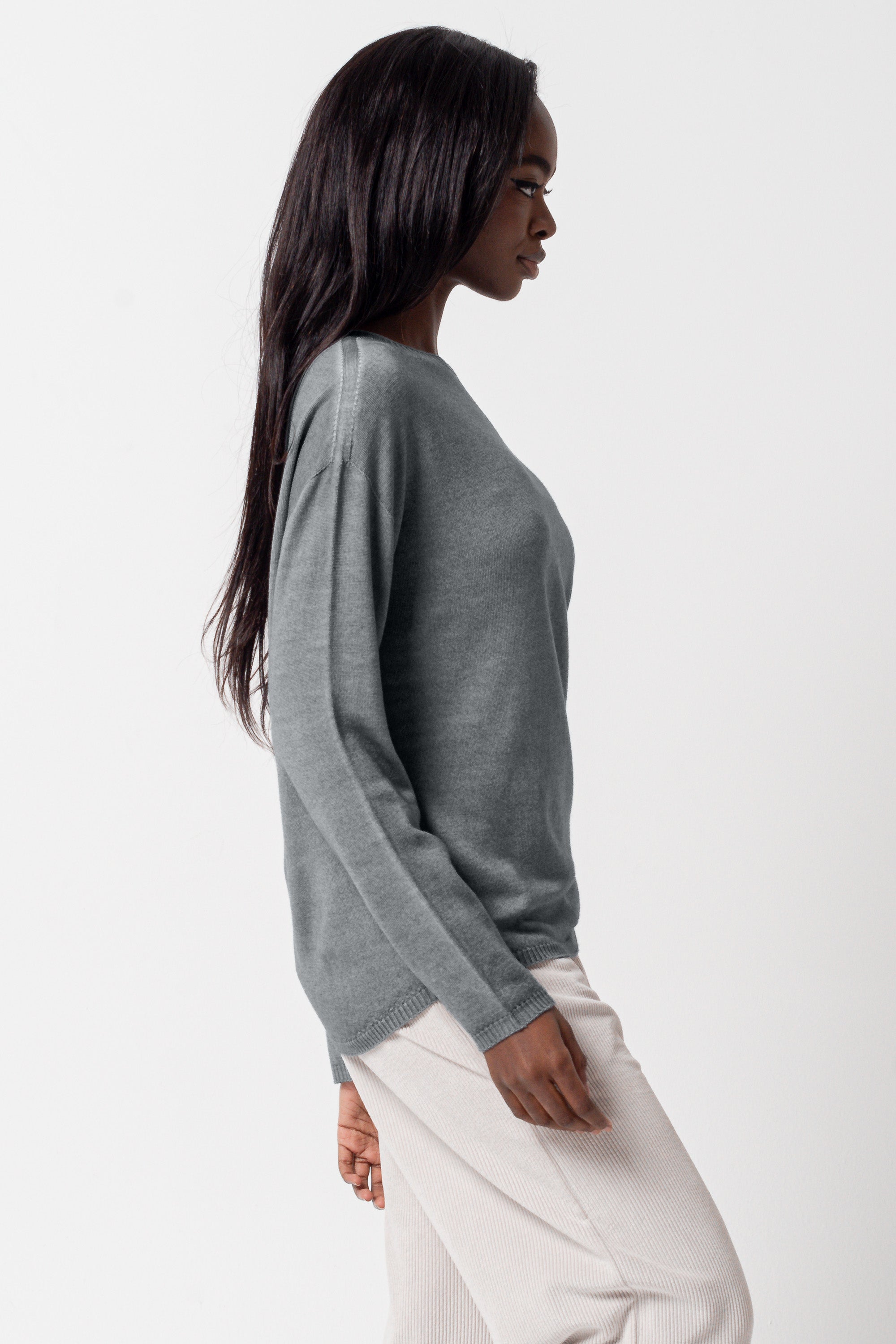 Reay Comfy Sweater - Granite