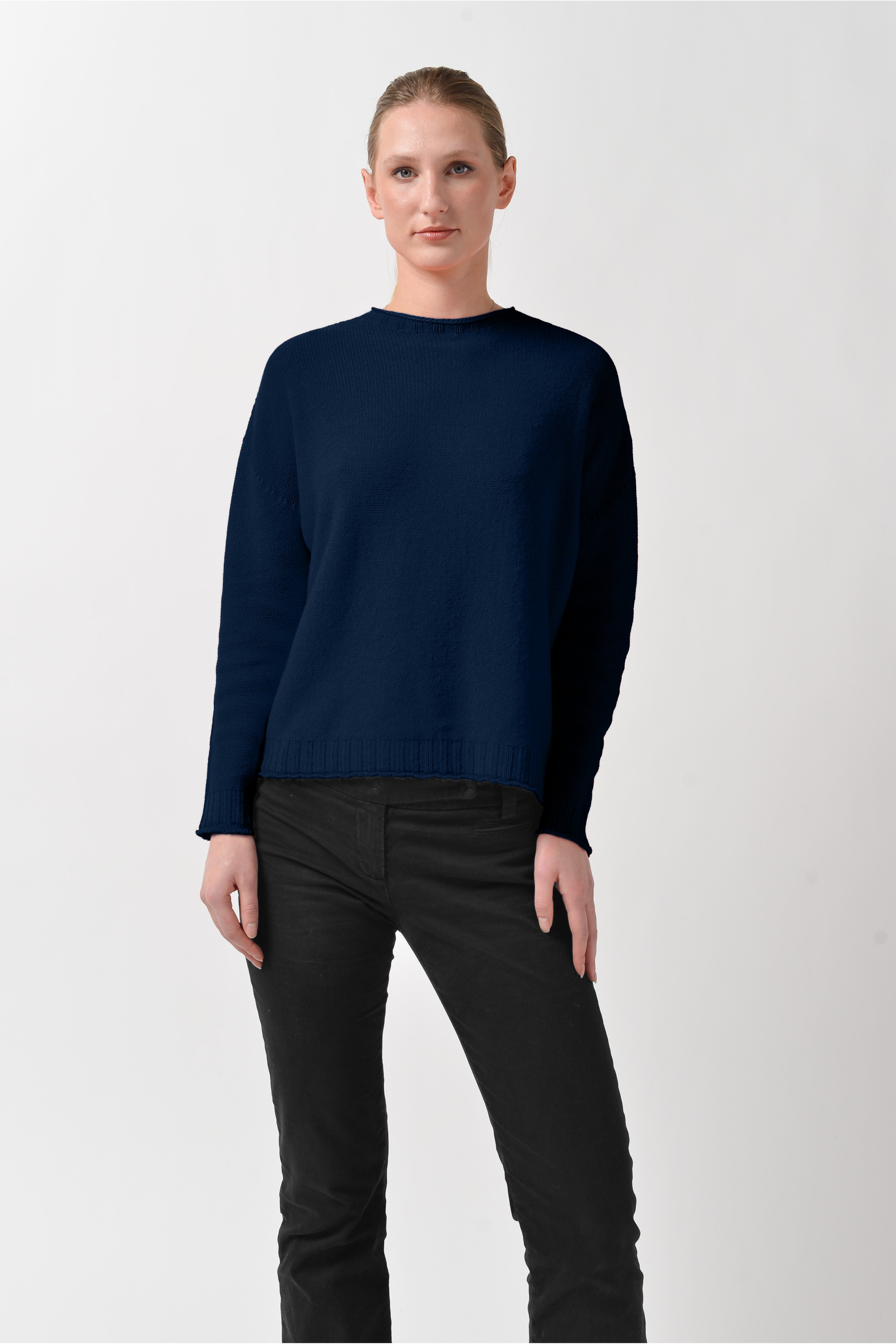 Mosshill Crew Neck Sweater - Ultramarine