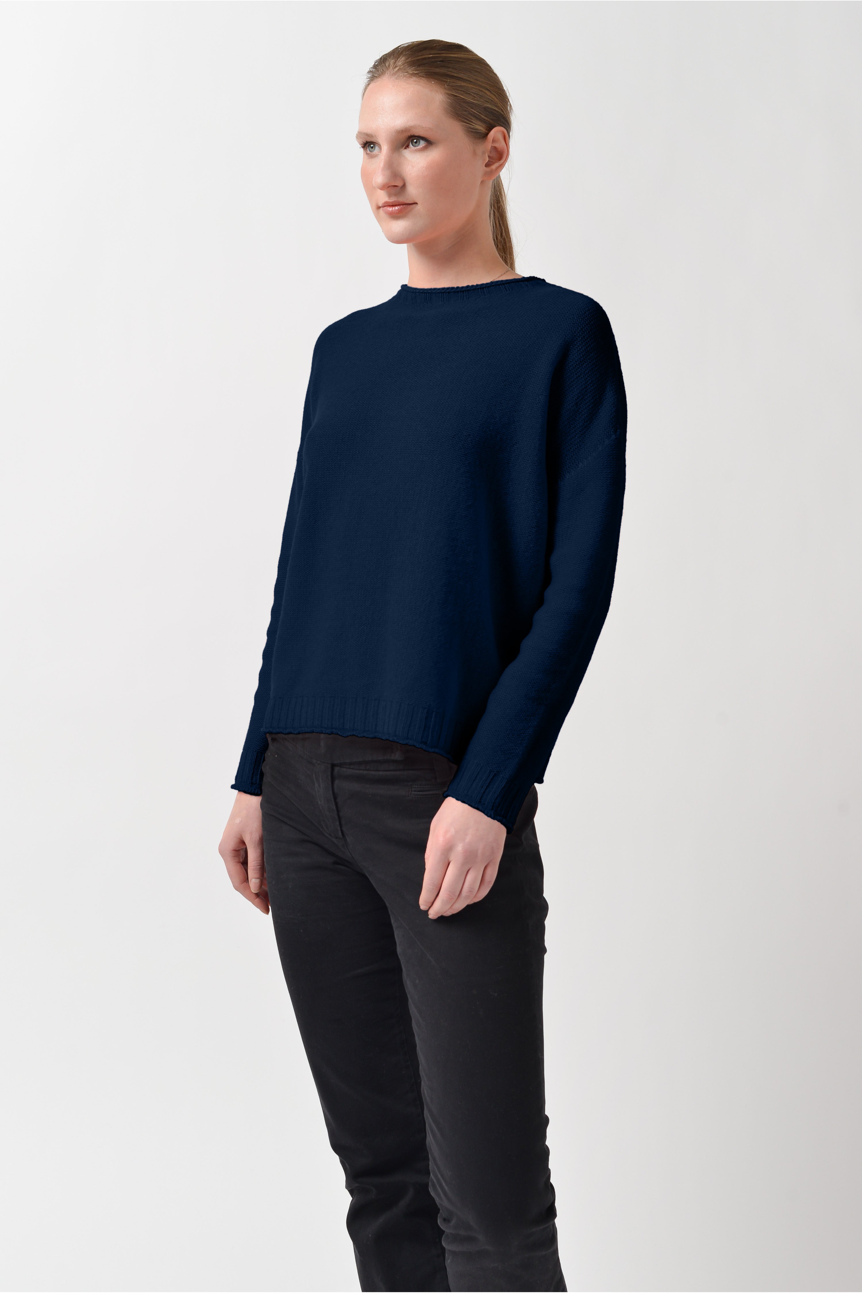 Mosshill Crew Neck Sweater - Ultramarine