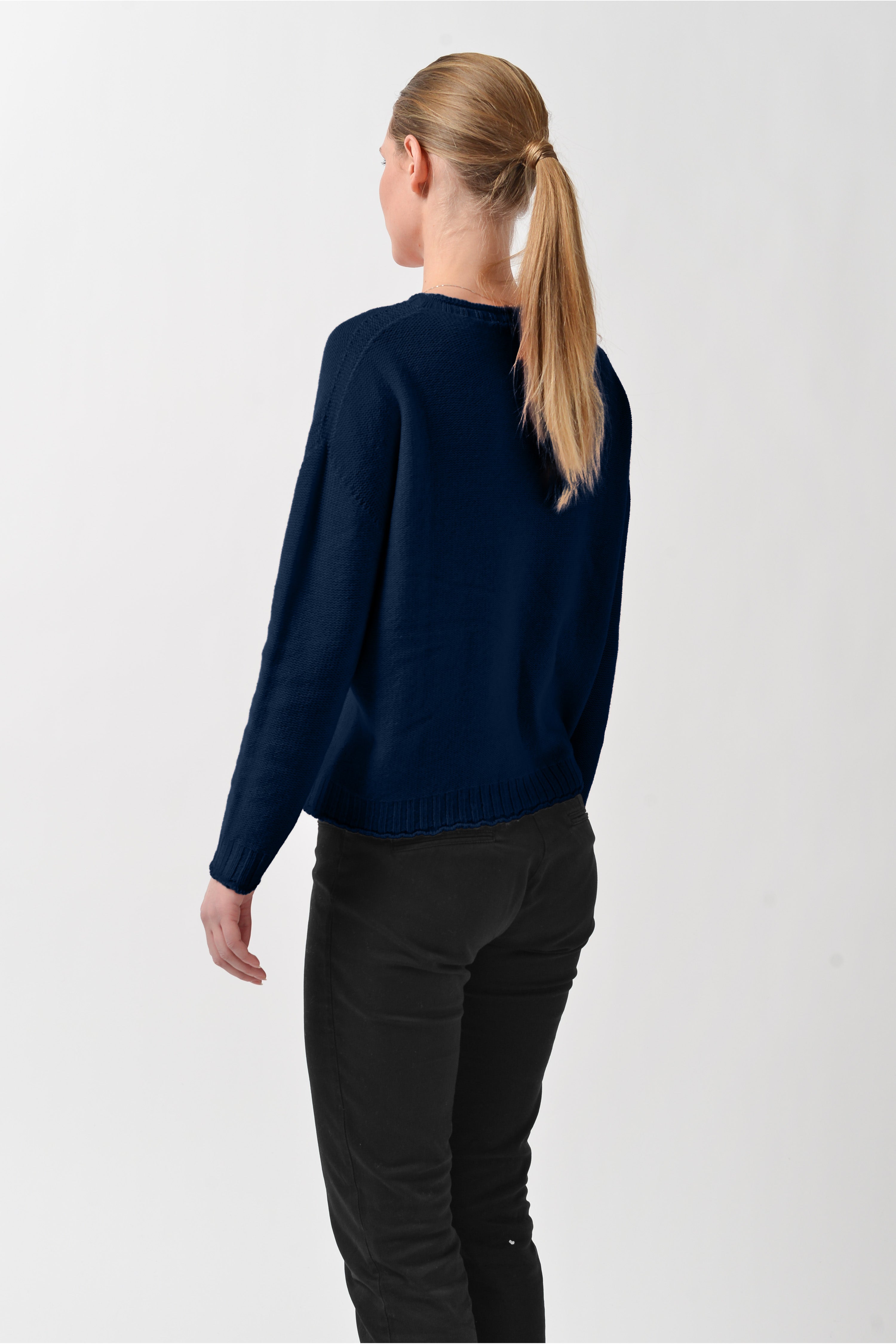 Mosshill Crew Neck Sweater - Ultramarine