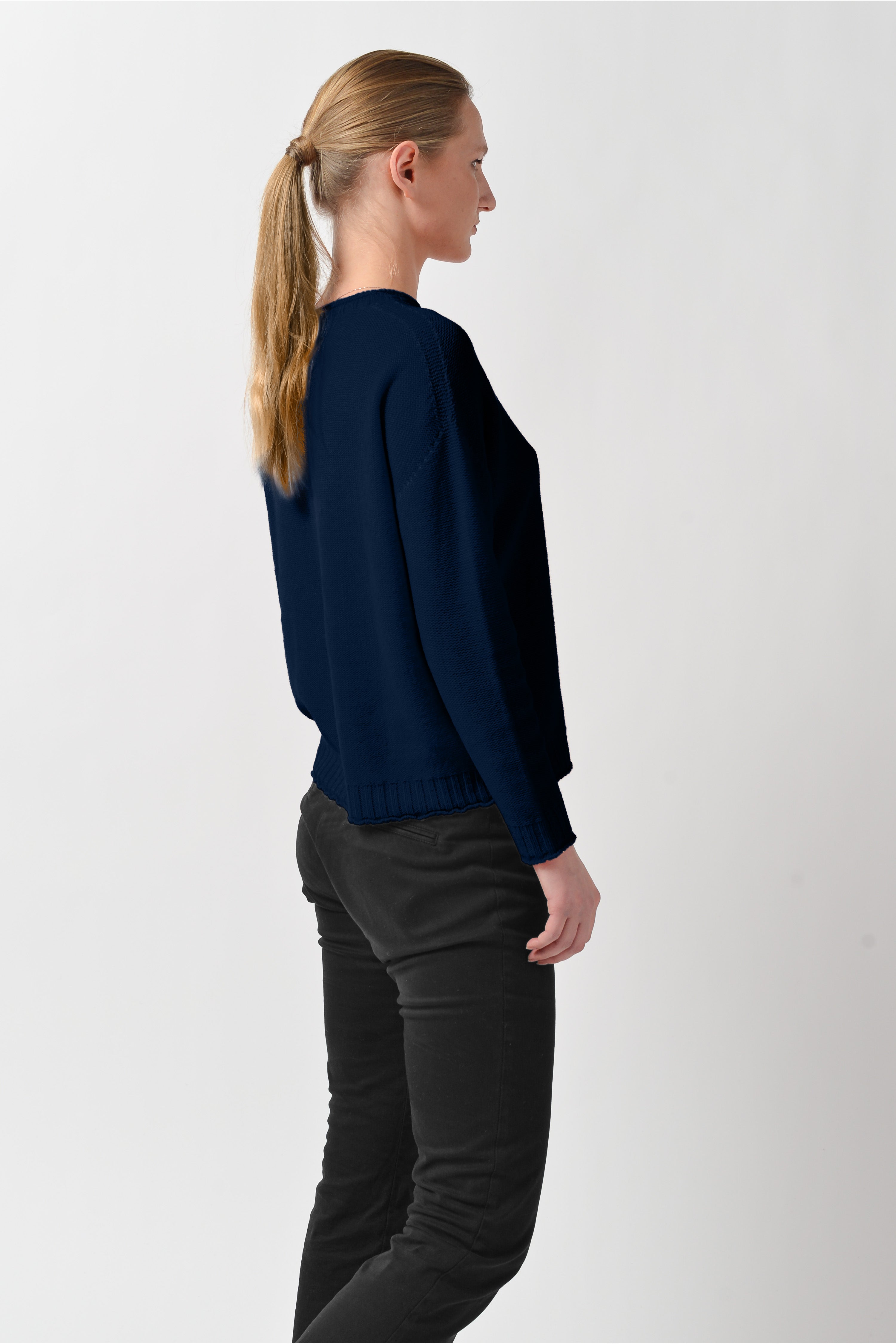 Mosshill Crew Neck Sweater - Ultramarine