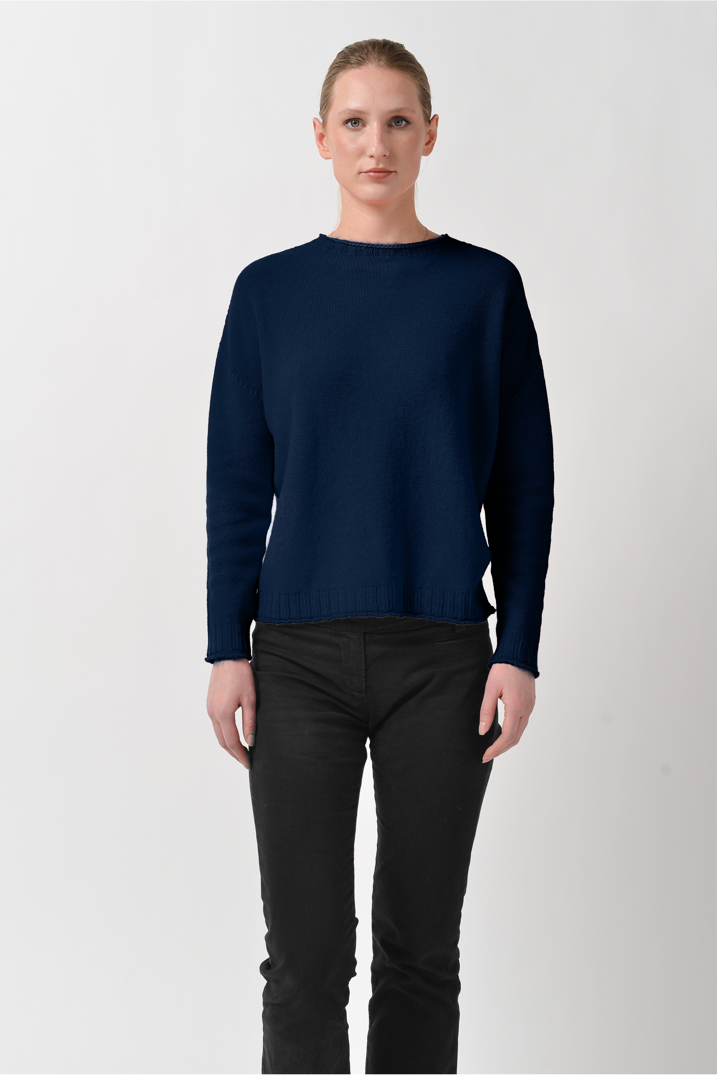 Mosshill Crew Neck Sweater - Ultramarine