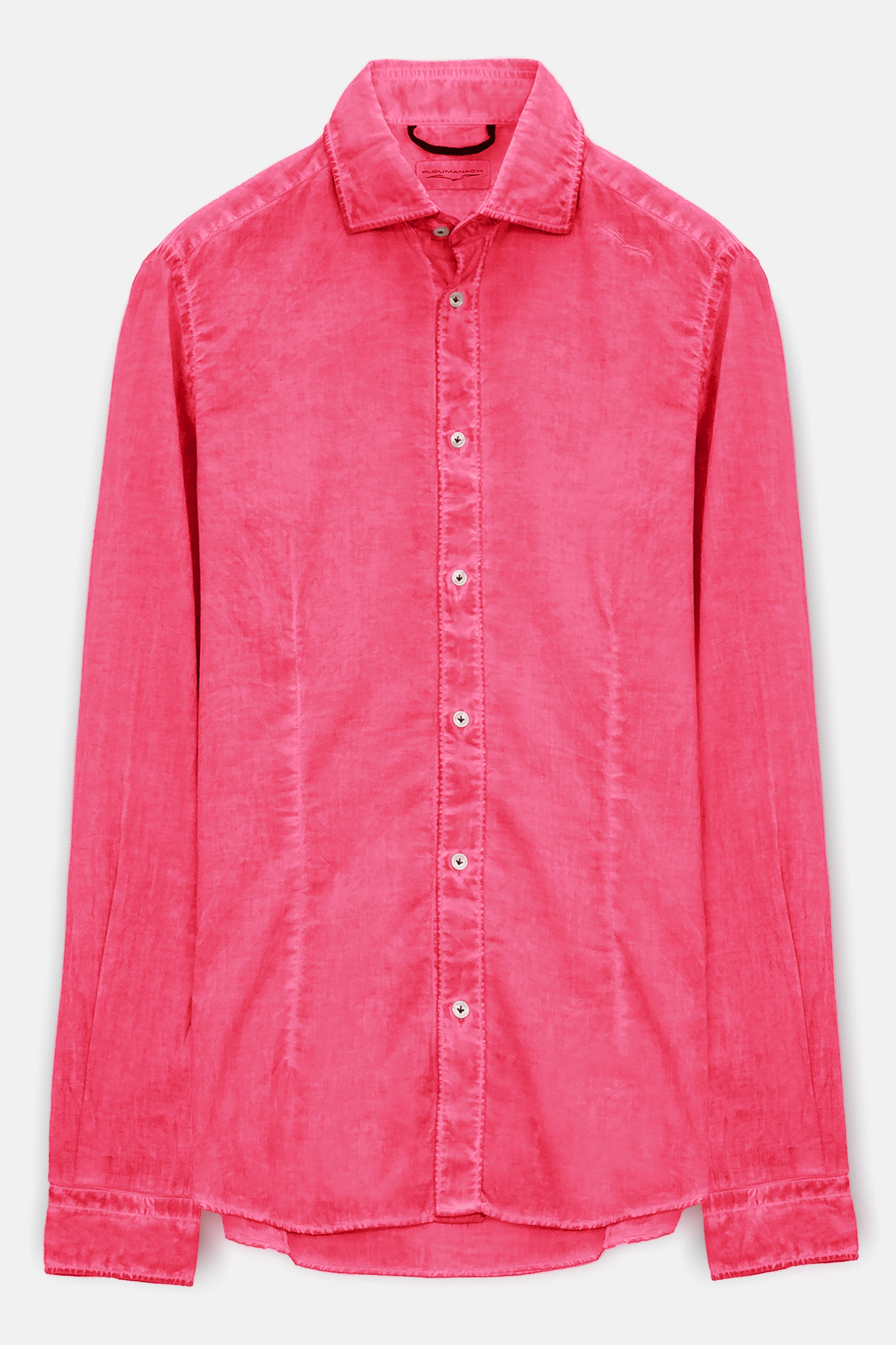 Slim Fit Voile Shirt - Azalea