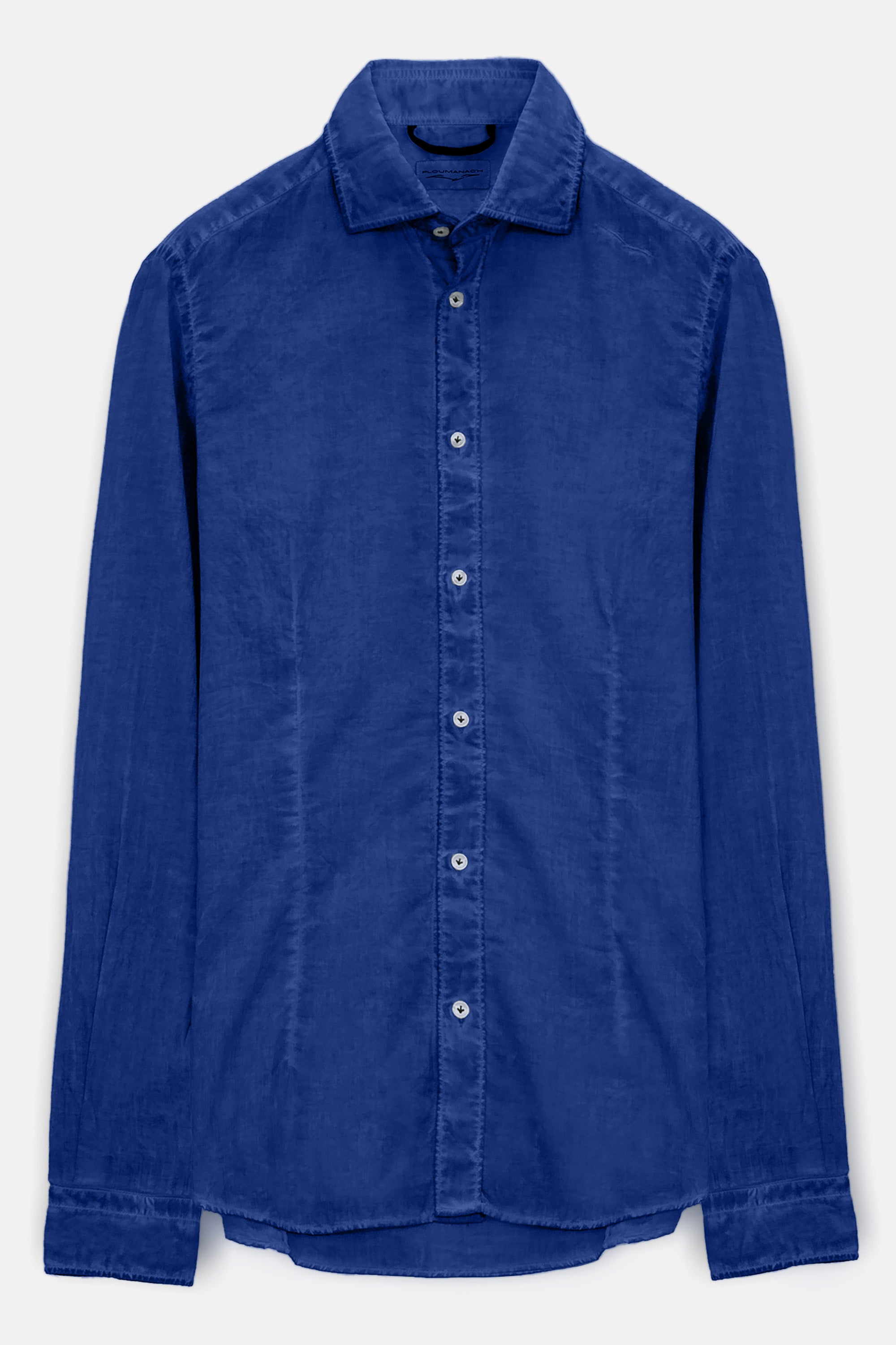 Slim Fit Voile Shirt - Royal