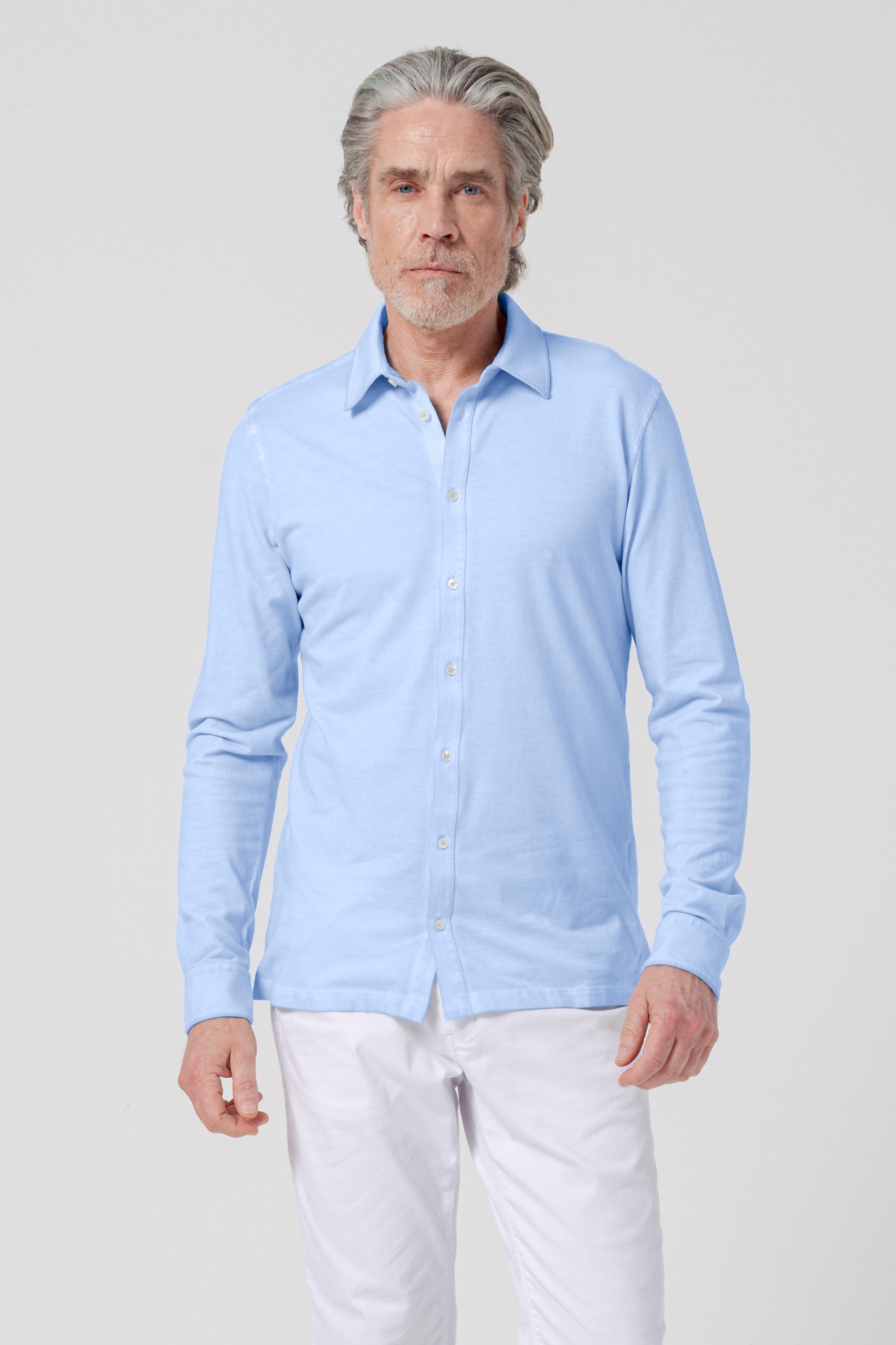 Pique Shirt - Cielo