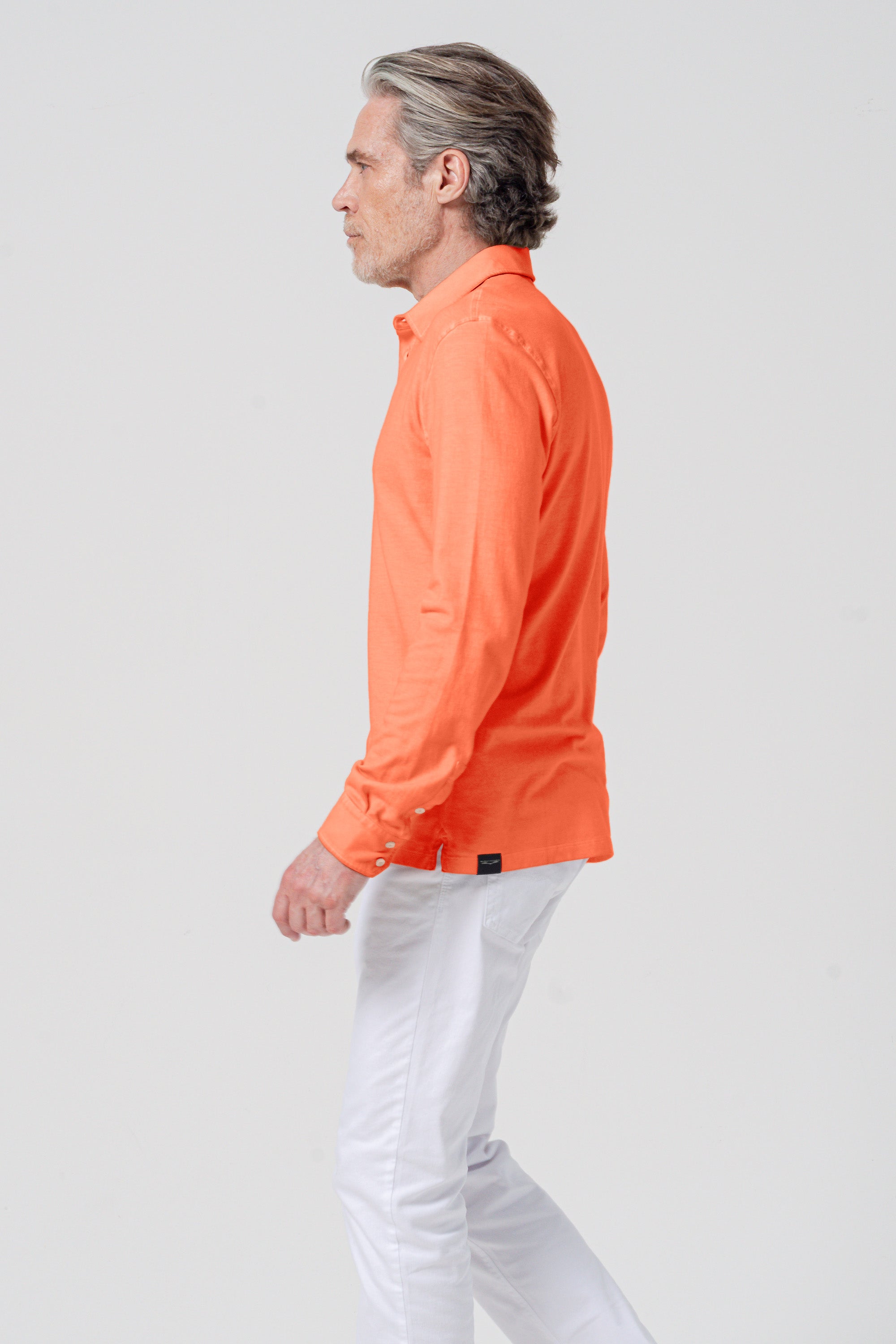 Pique Shirt - Papaya
