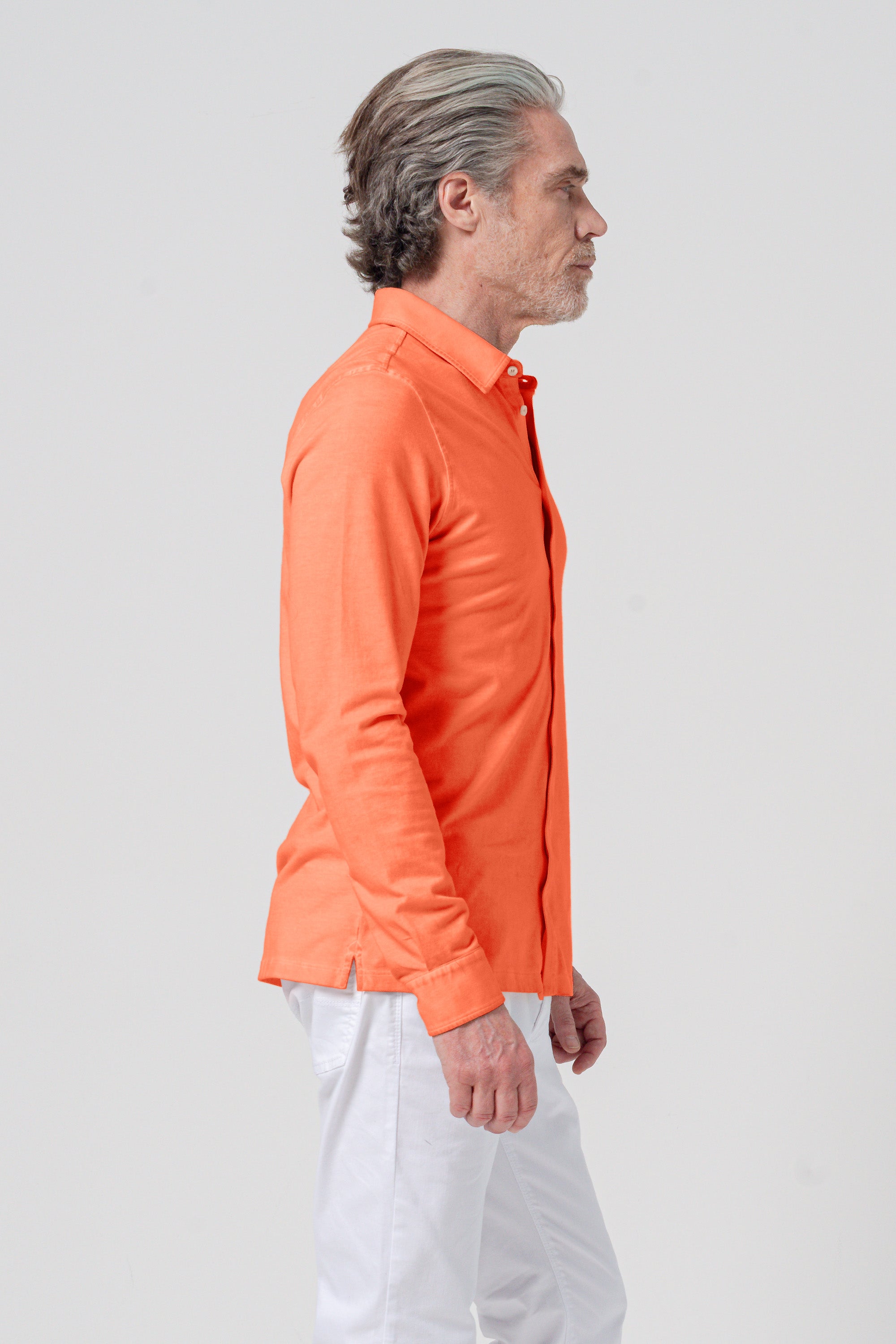 Pique Shirt - Papaya