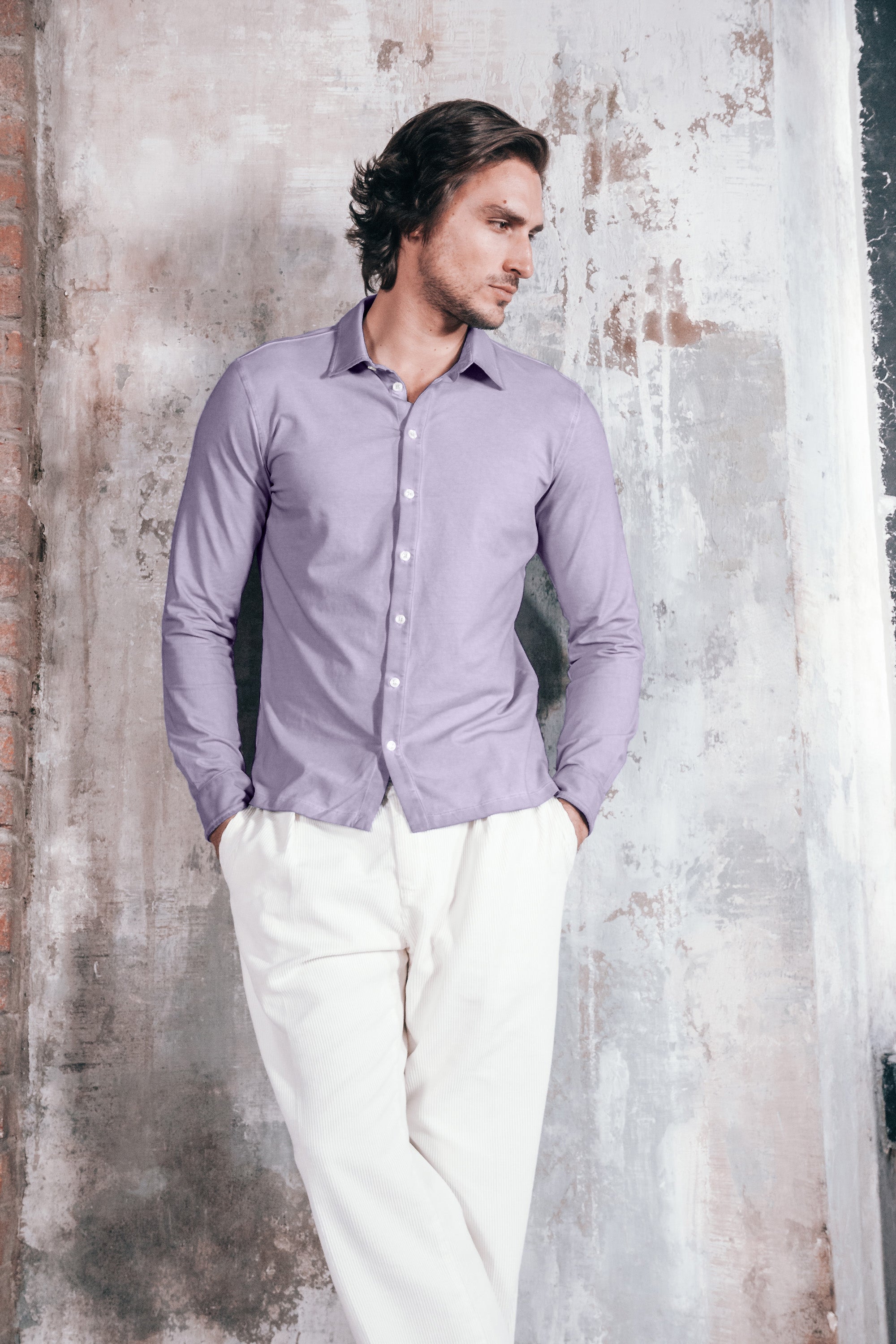 Performance Shirt in Mauve