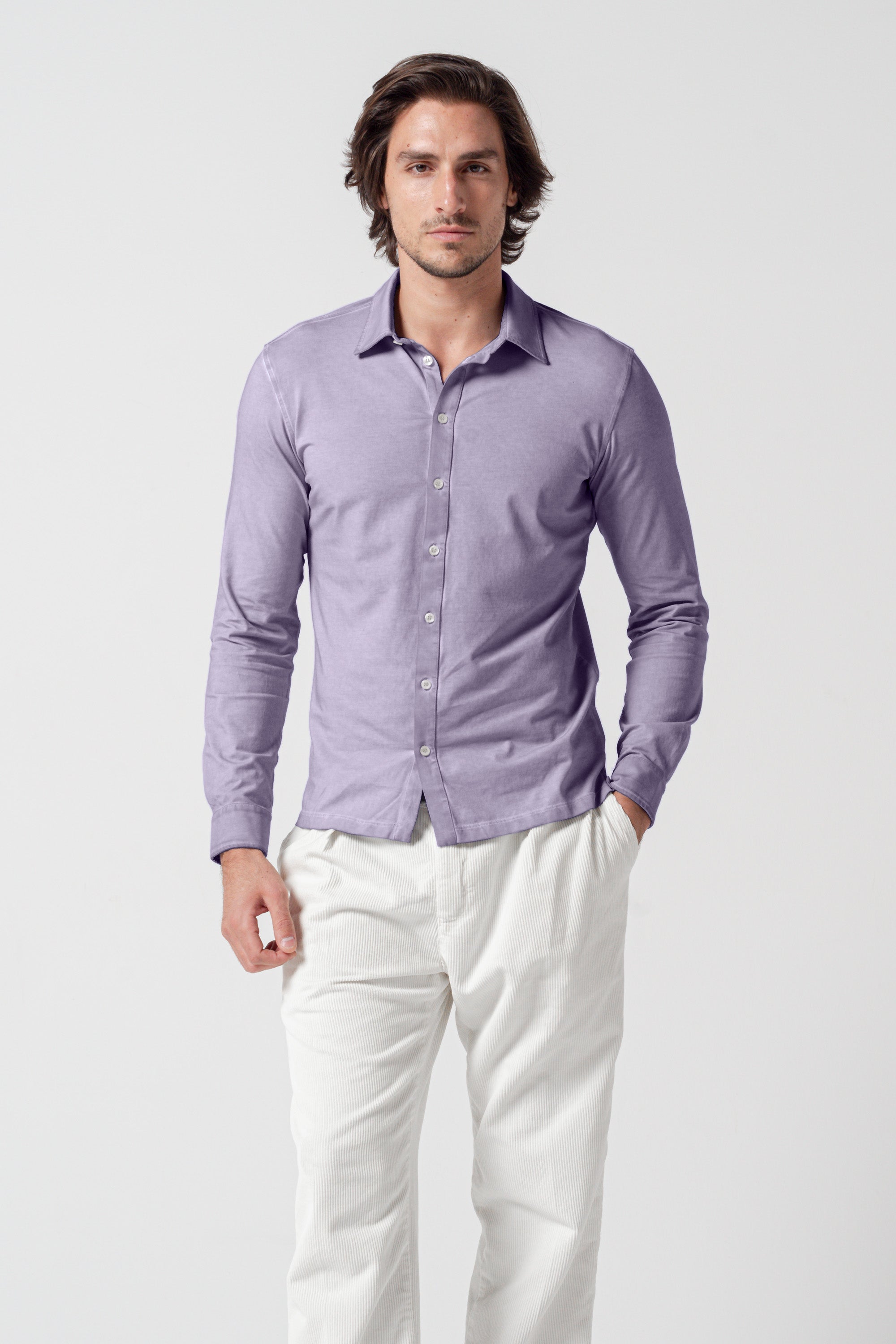 Performance Shirt in Mauve